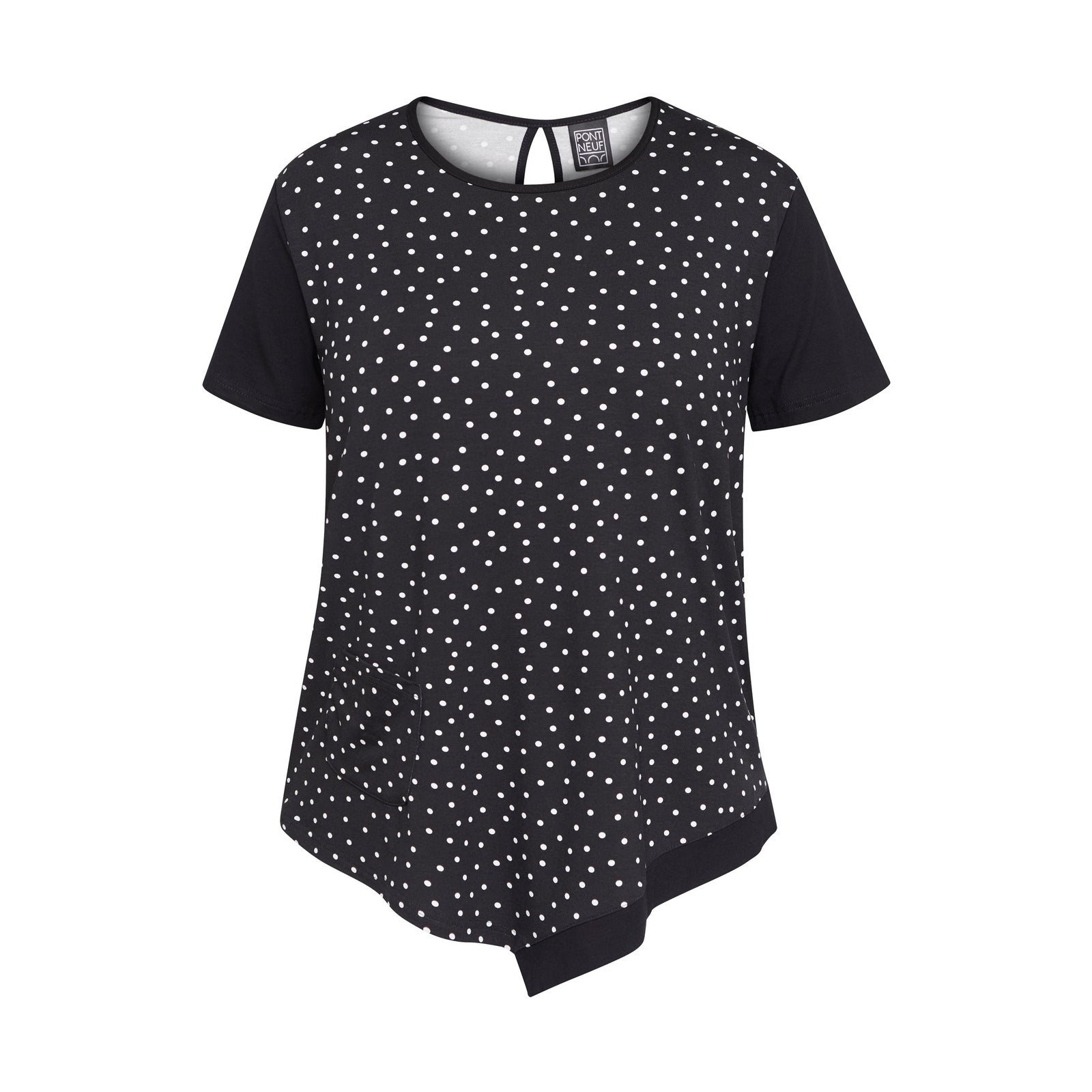 Pont Neuf PNCeleste Sia T-Shirt 9999 BLACK