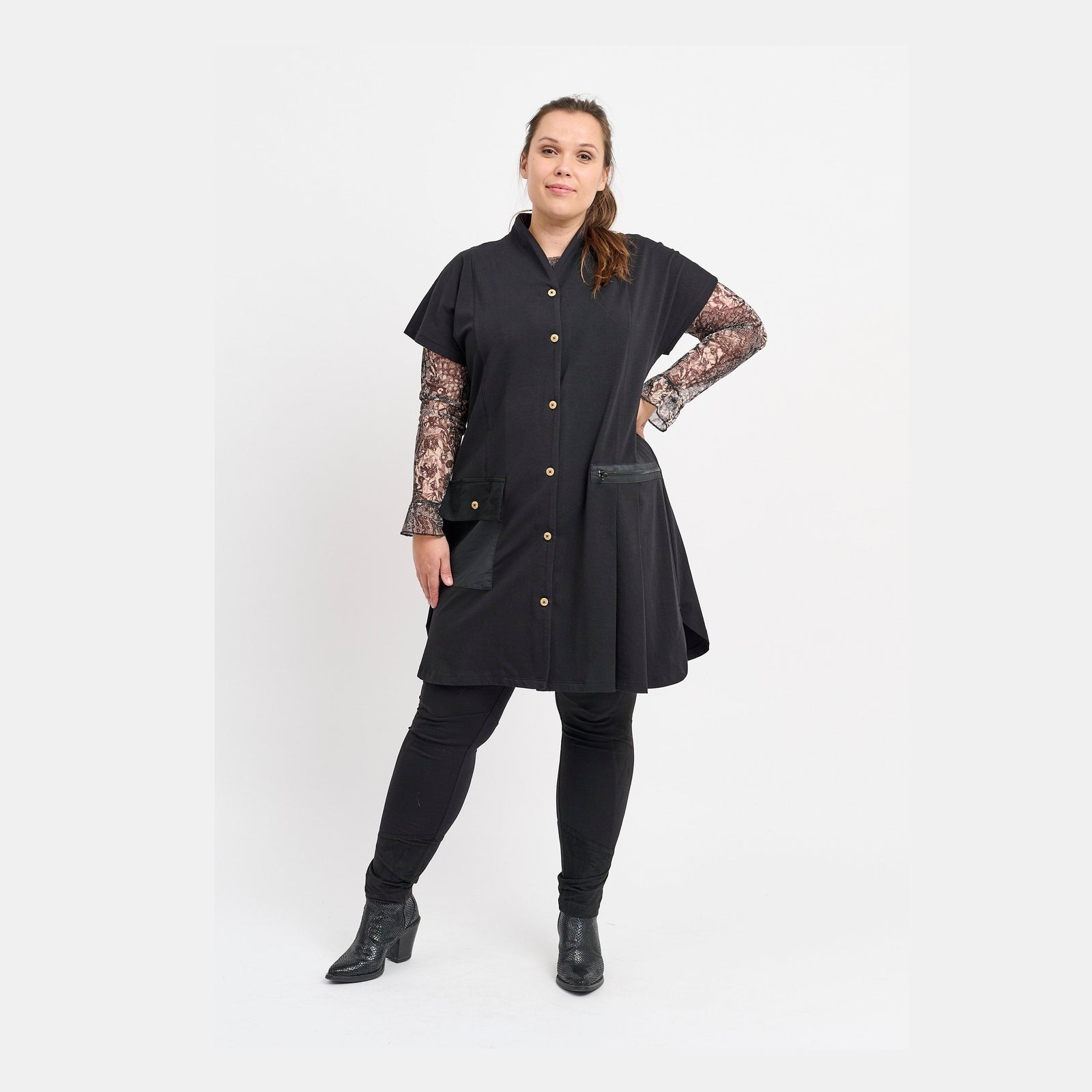 Pont Neuf PNChen Veste 9999 BLACK