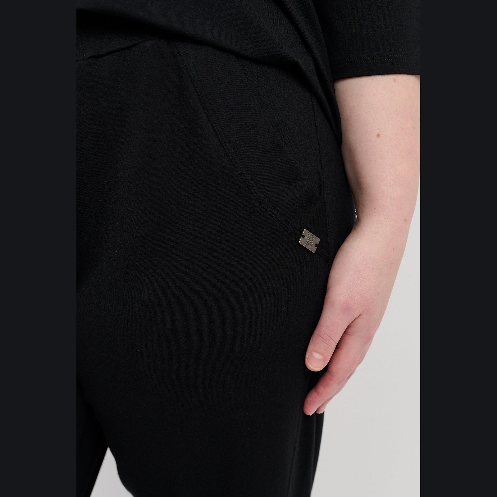 Pont Neuf PNChin Bukser 9999 BLACK