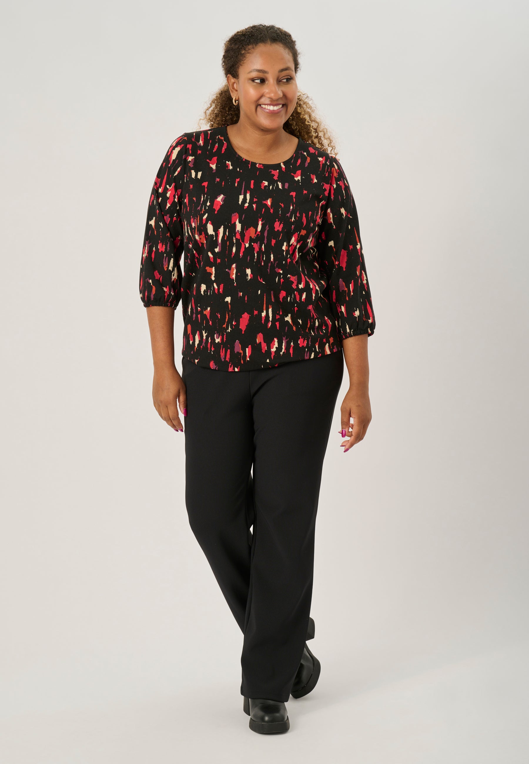 Pont Neuf PNChrista Bluser 2354 Warm Red