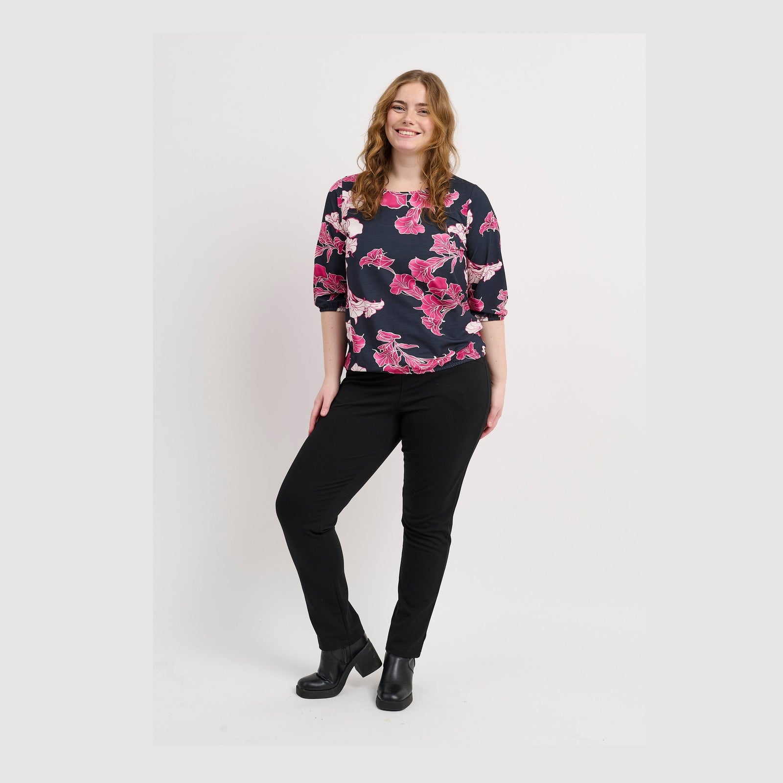 Pont Neuf PNChrista Bluser 304 Bright Pink