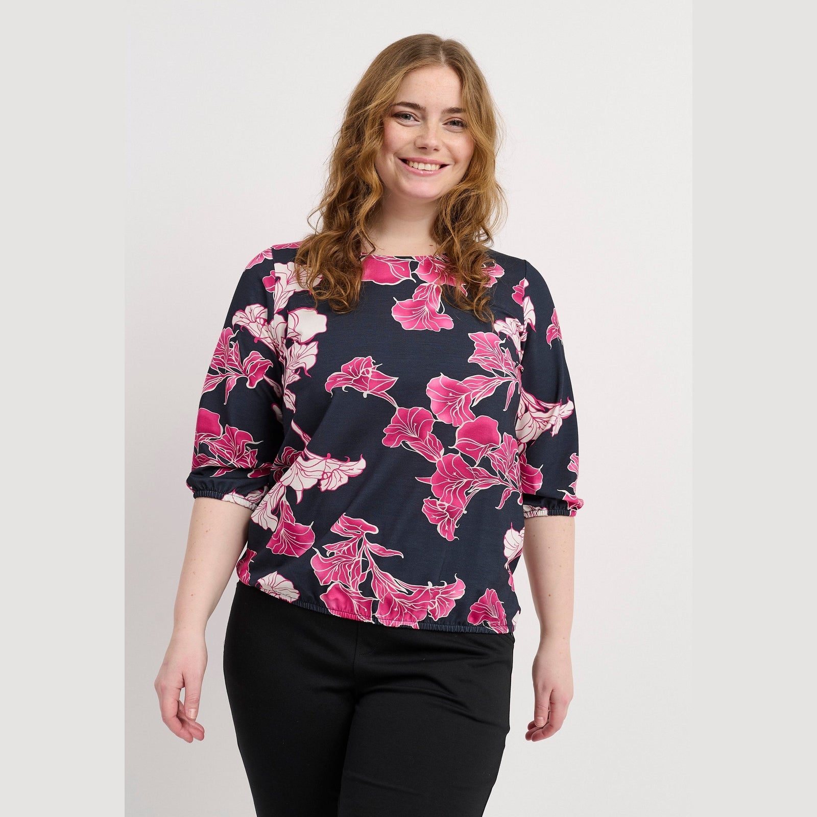 Pont Neuf PNChrista Bluser 304 Bright Pink