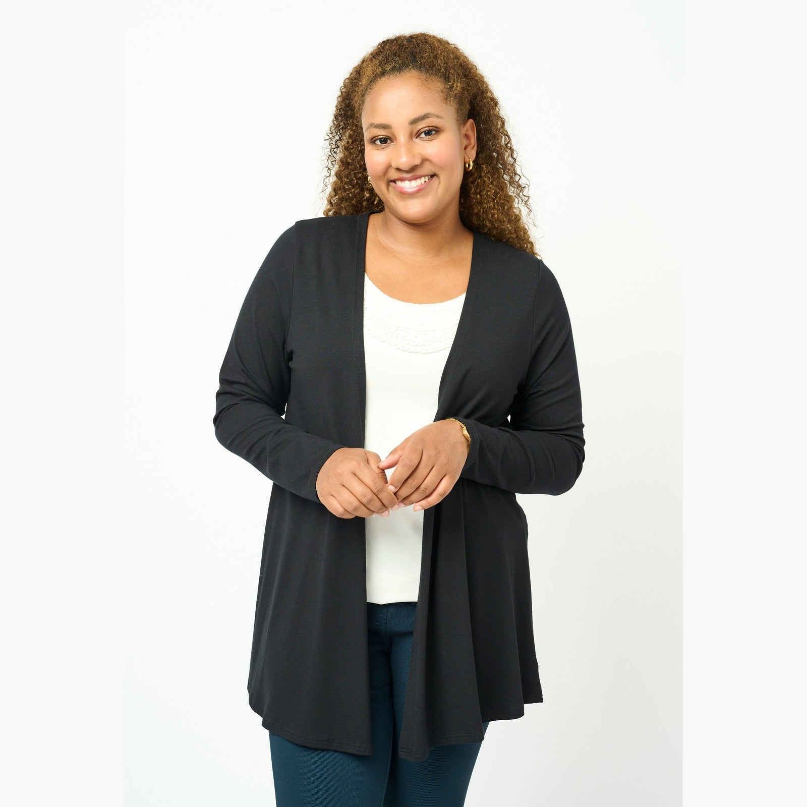 Pont Neuf PNClara Cardigan 999 Black