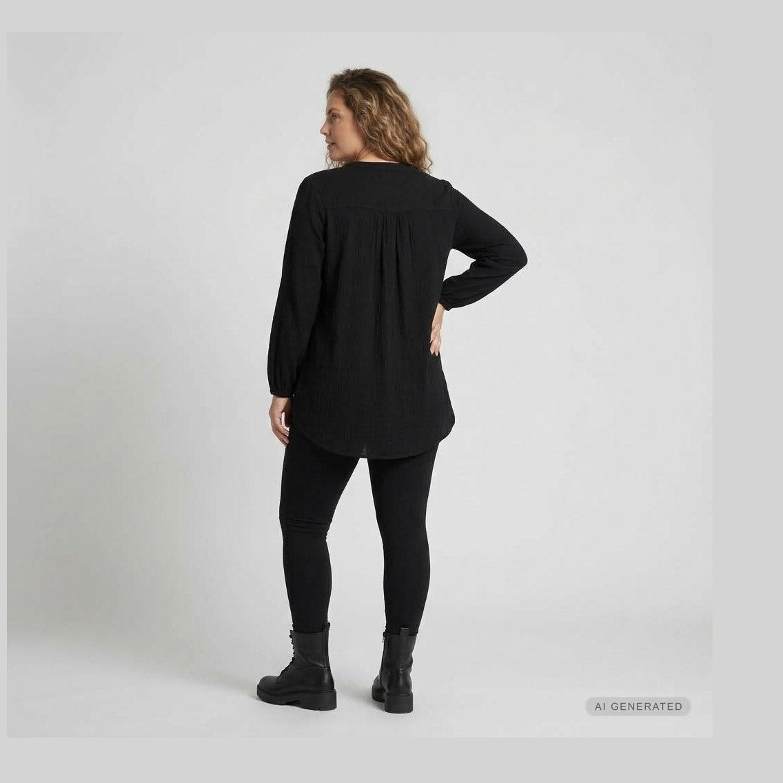Pont Neuf PNClarina Tunikaer 9999 BLACK