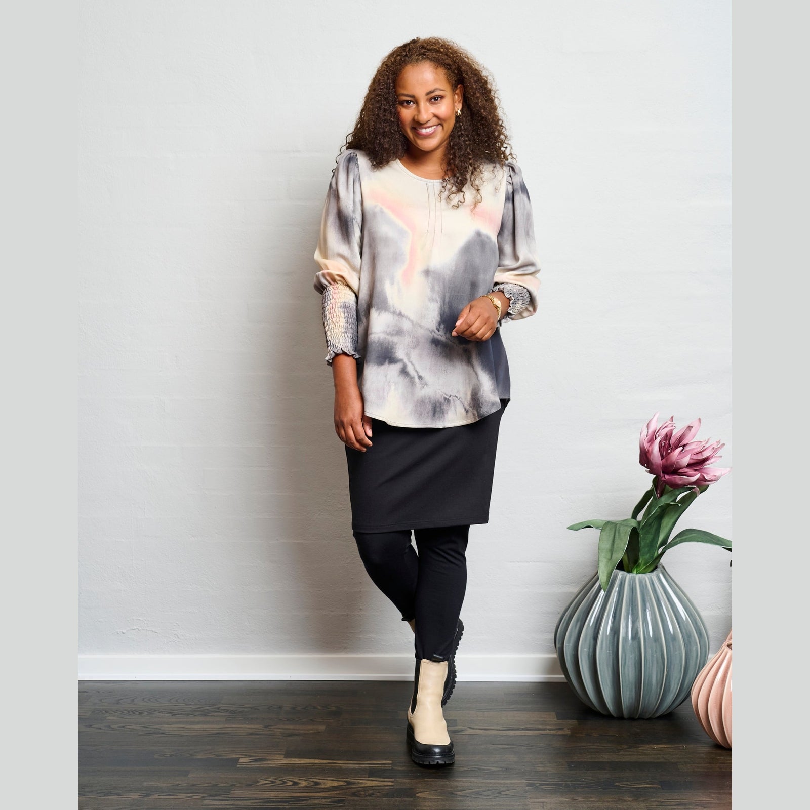 Pont Neuf PNDalvina Bluser 2250 Rose