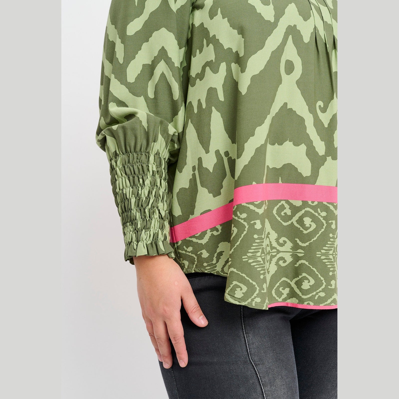 Pont Neuf PNDalvina Bluser 3506 Khaki Green