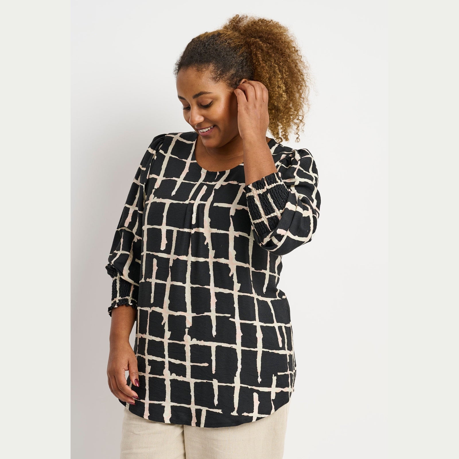 Pont Neuf PNDalvina Bluser 9999 BLACK
