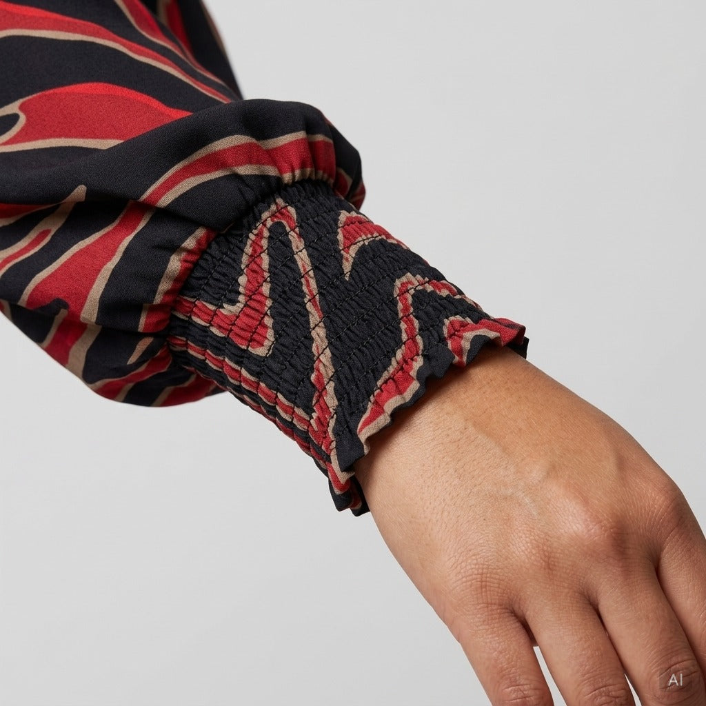 Pont Neuf PNDalvina Bluser 2600 Deep Red