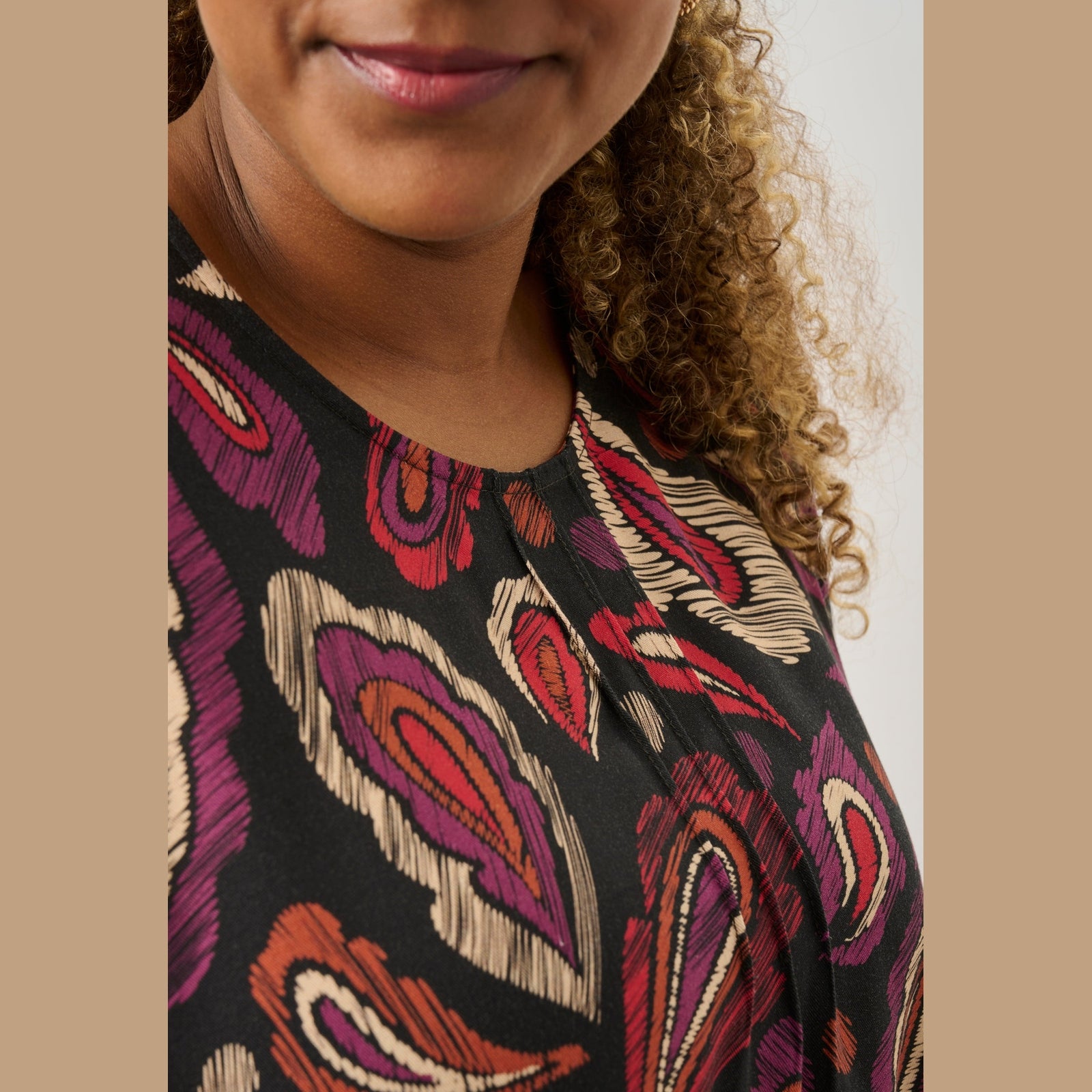 Pont Neuf PNDamilla Tunikaer 2354 Warm Red