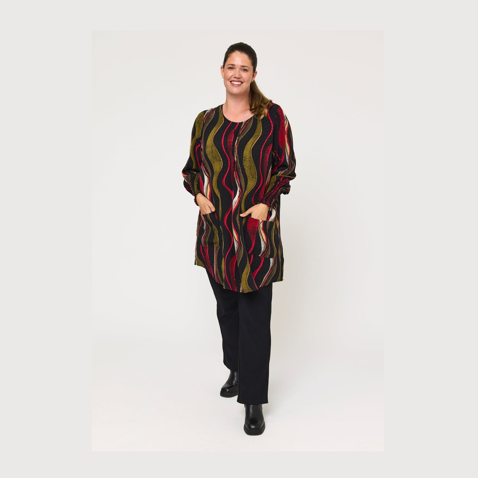 Pont Neuf PNDamilla Tunikaer 2600 Deep Red