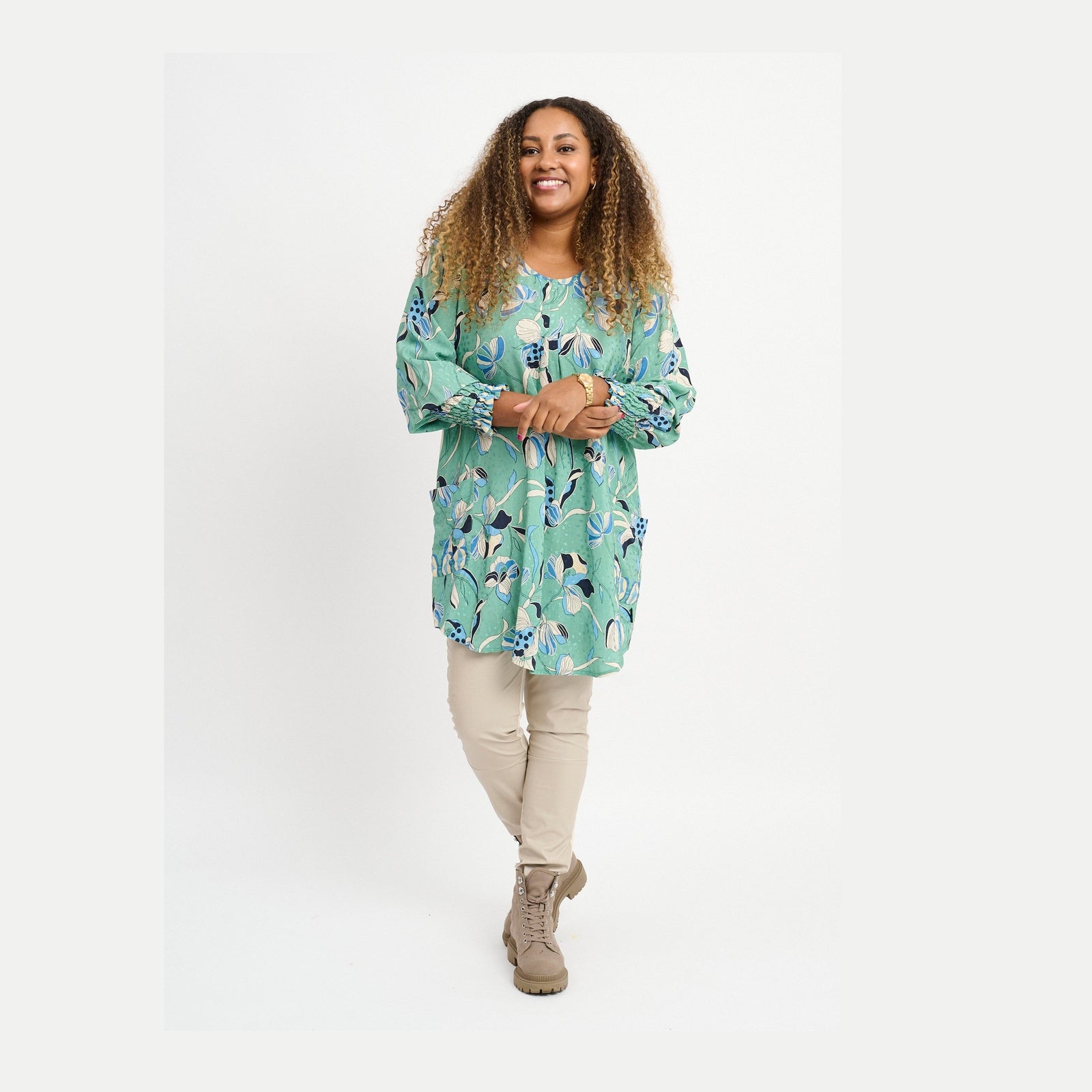 Pont Neuf PNDamilla Tunikaer 3250 Soft Green