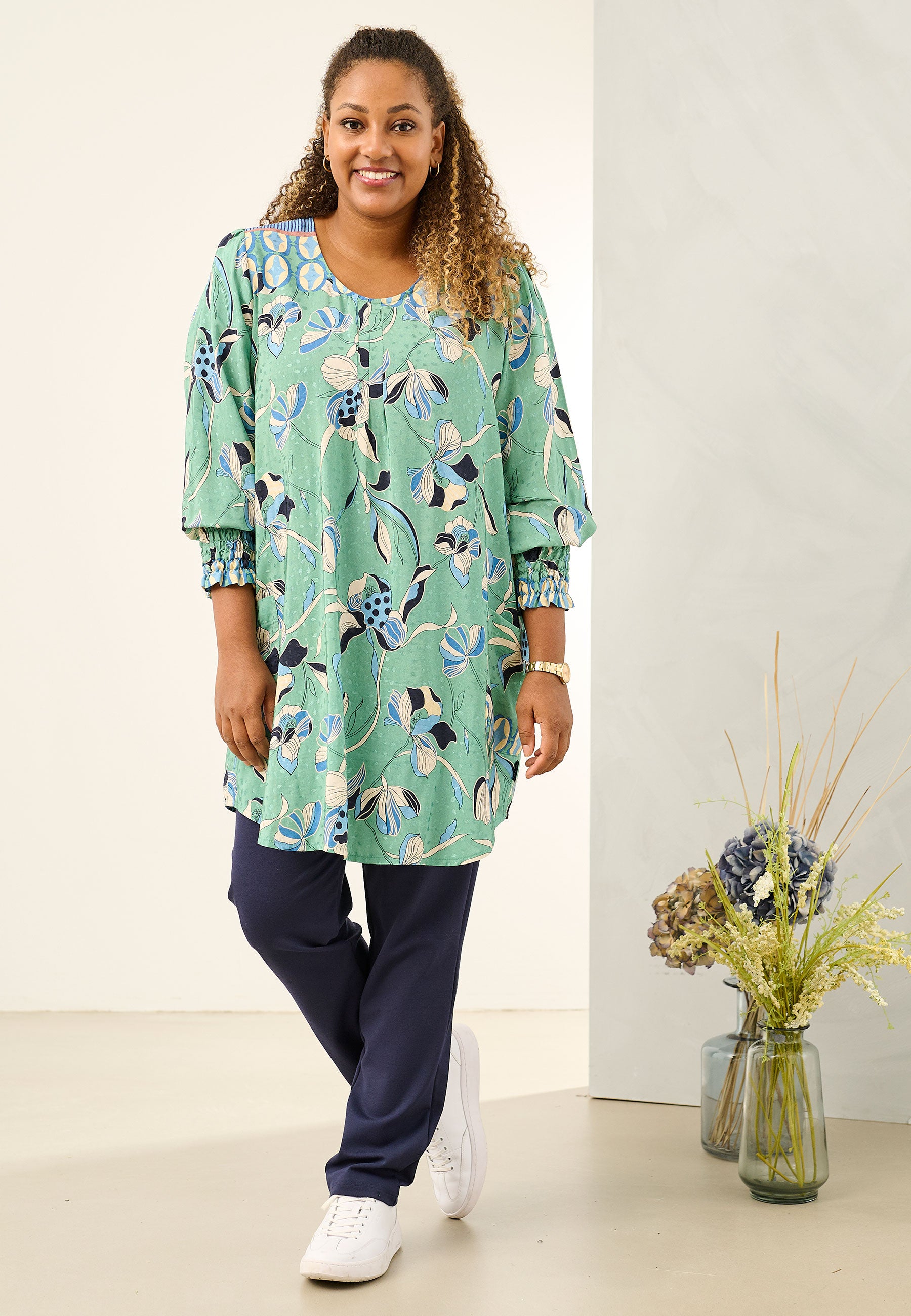 Pont Neuf PNDamilla Tunikaer 3250 Soft Green