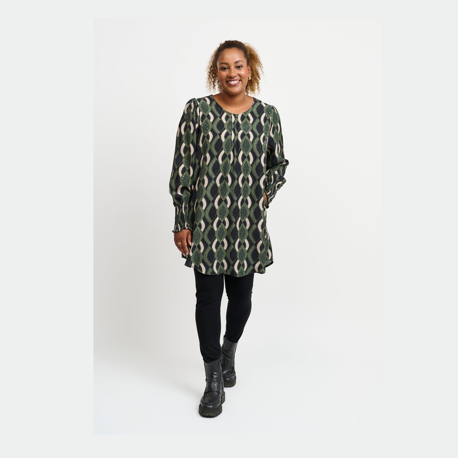 Pont Neuf PNDamilla Tunikaer 3620 Forest Green