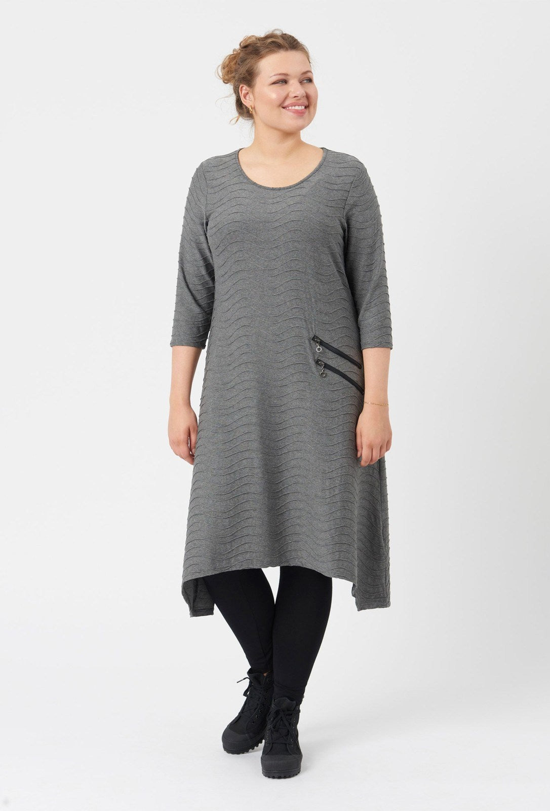 Pont Neuf PNDaria Kjoler 750 grey melange