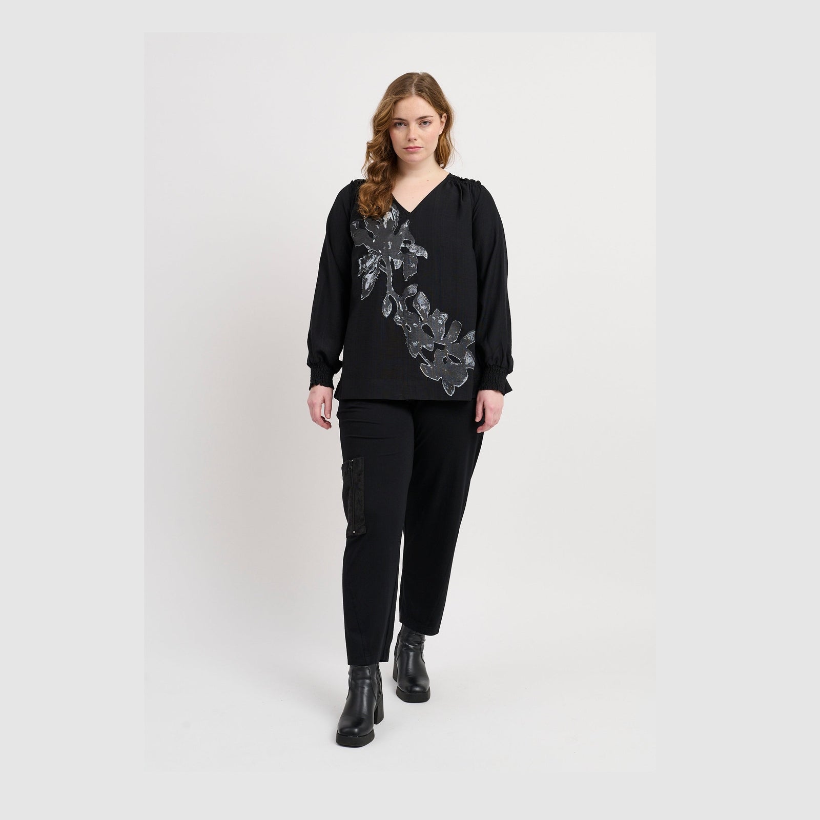 Pont Neuf PNDarma Bluser 9999 BLACK