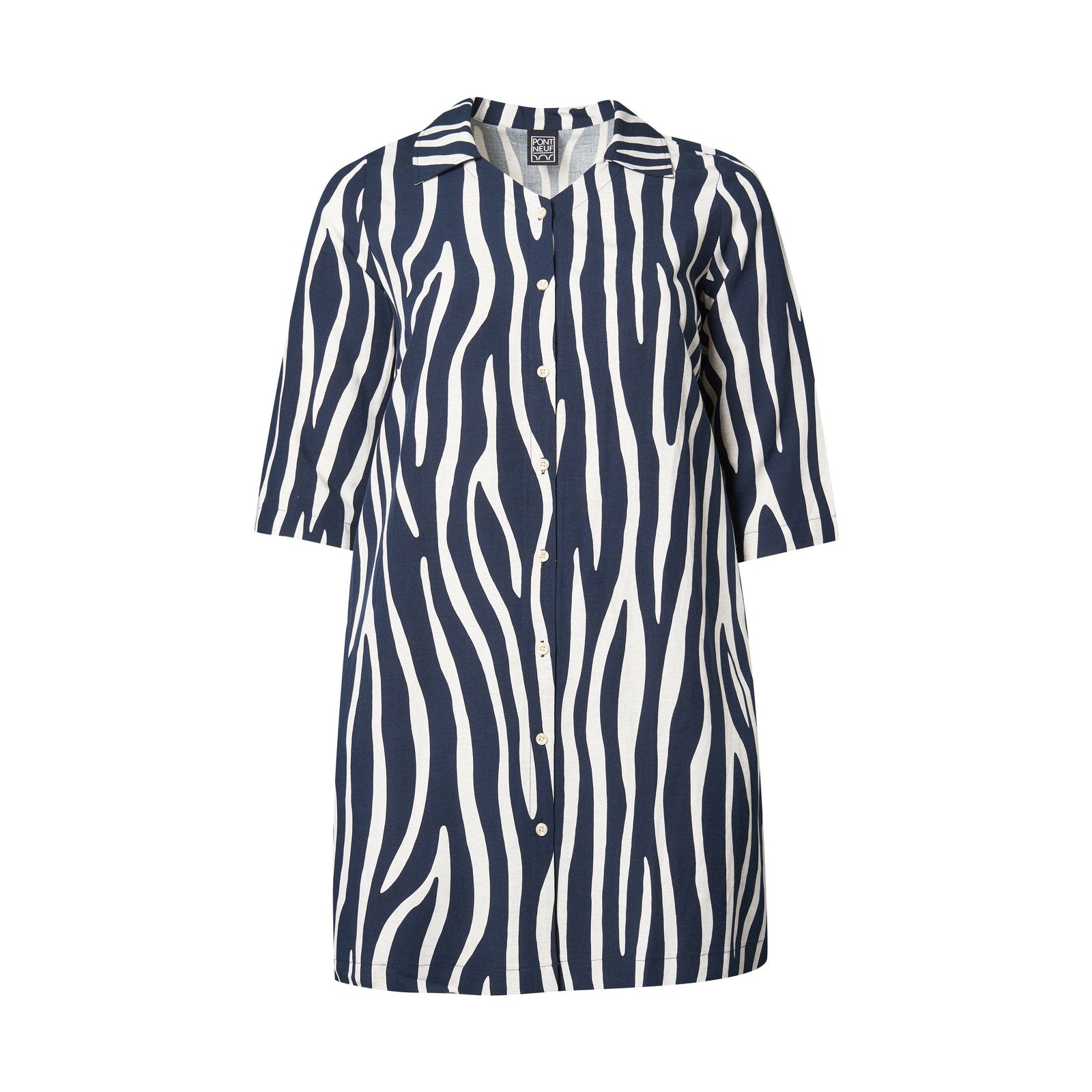 Pont Neuf PNDavia Skjortebluser 5999 NAVY BLUE