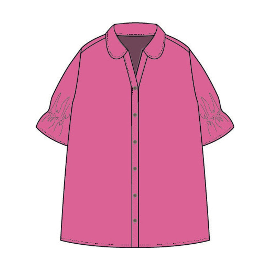 Pont Neuf PNDeja Skjortebluser 6450 Fuchsia Pink