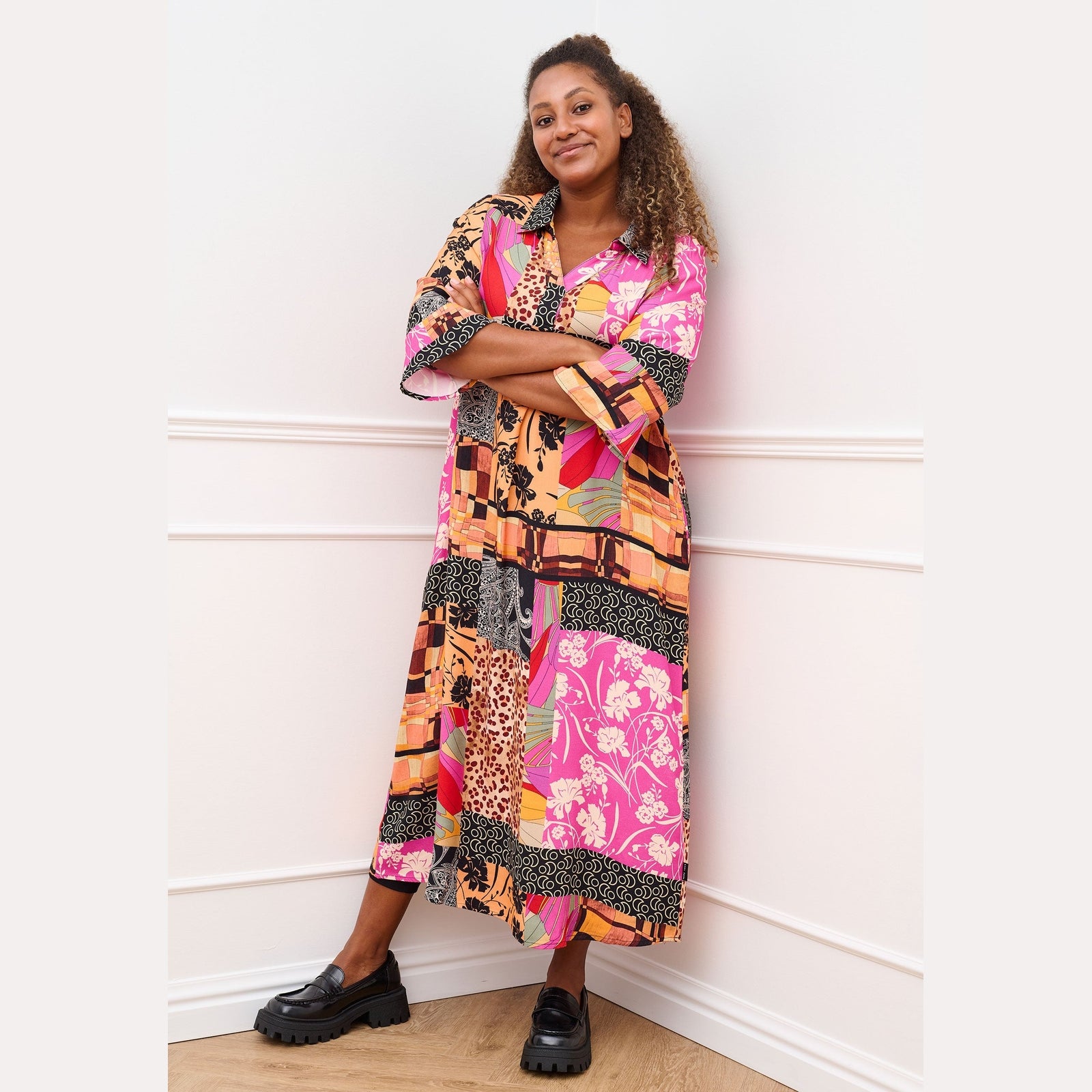 Pont Neuf PNDelvin Kjoler 163 Fuchsia
