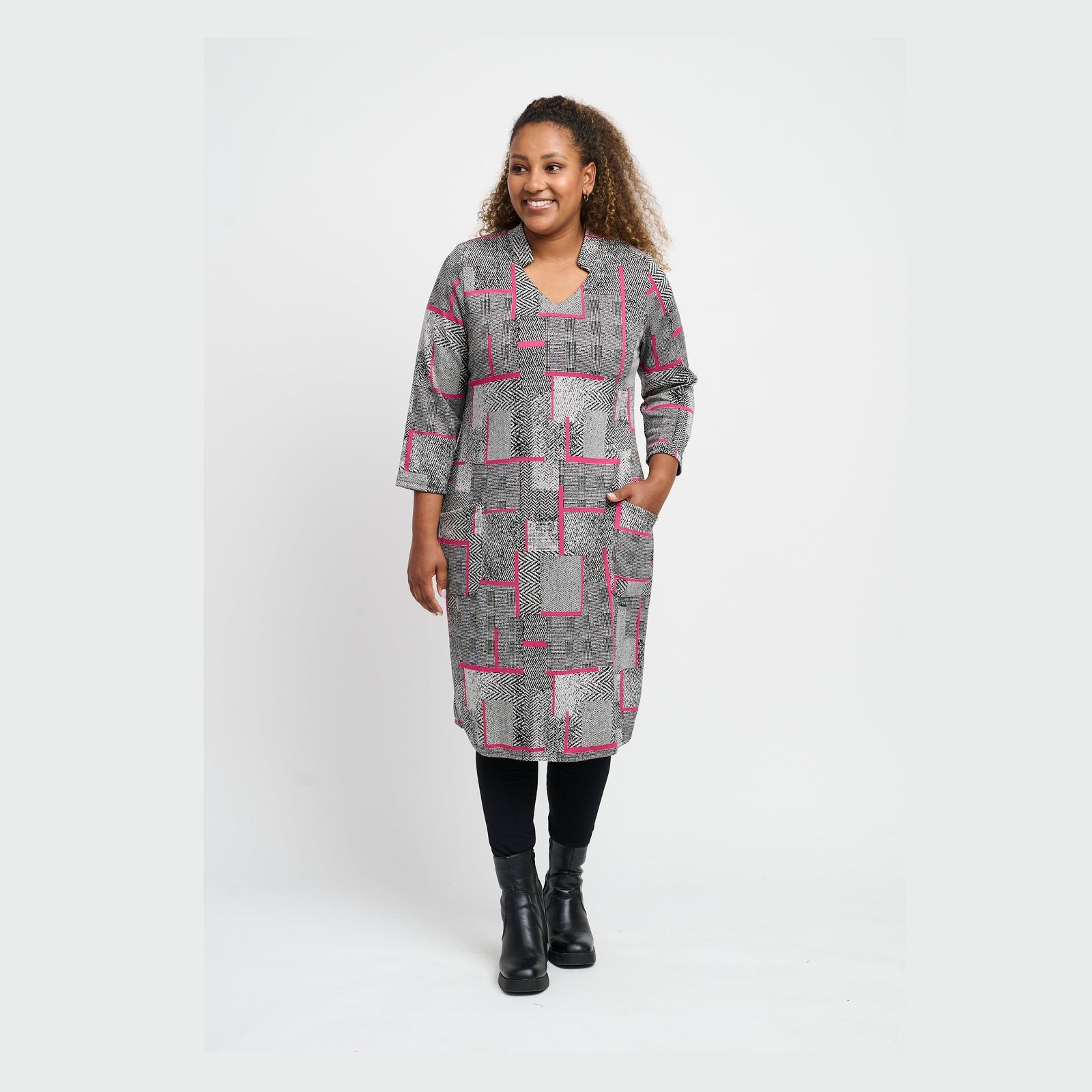 Pont Neuf PNDemeka Tea Kjoler 6500 PINK