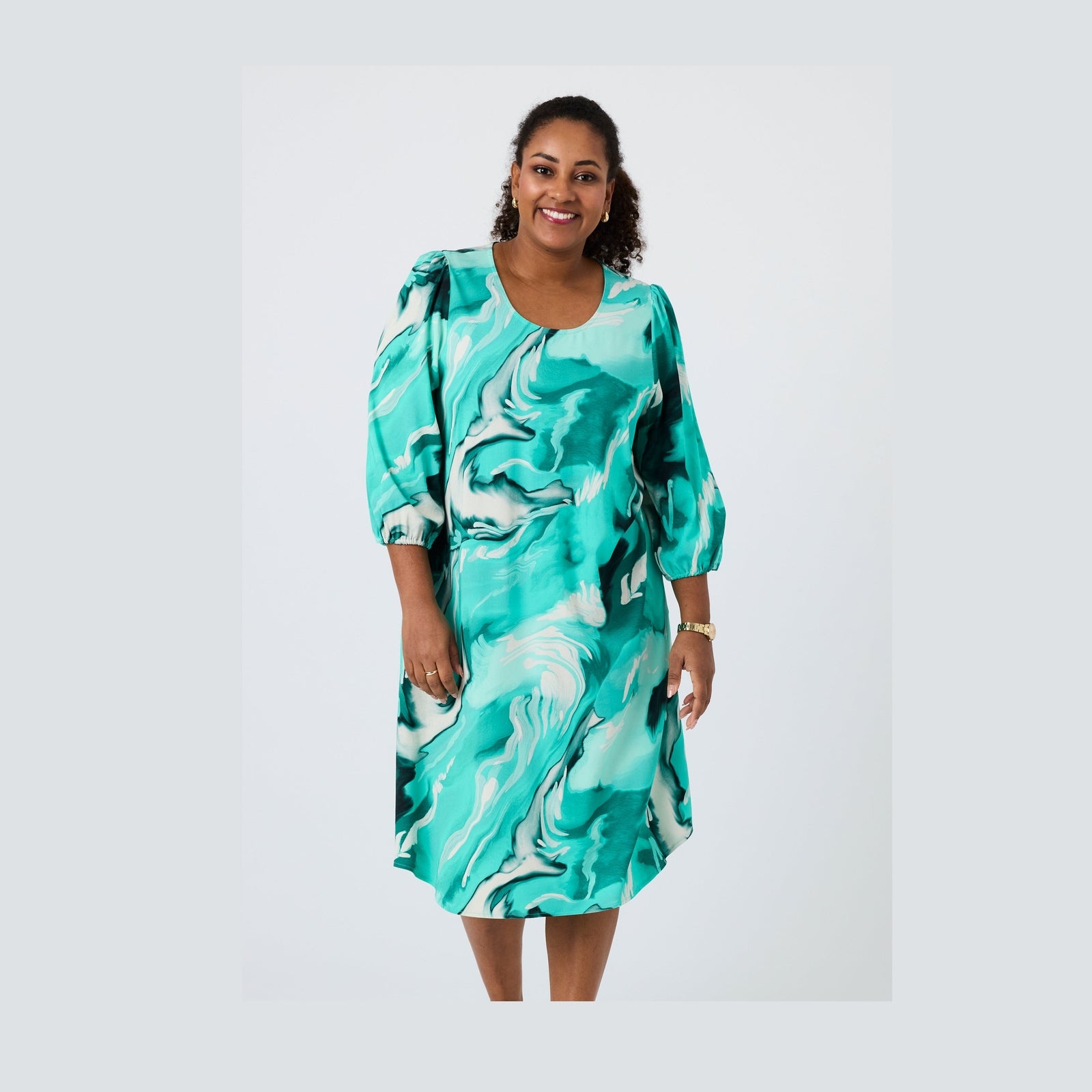 Pont Neuf PNDena Kjoler 3480 Aqua Green