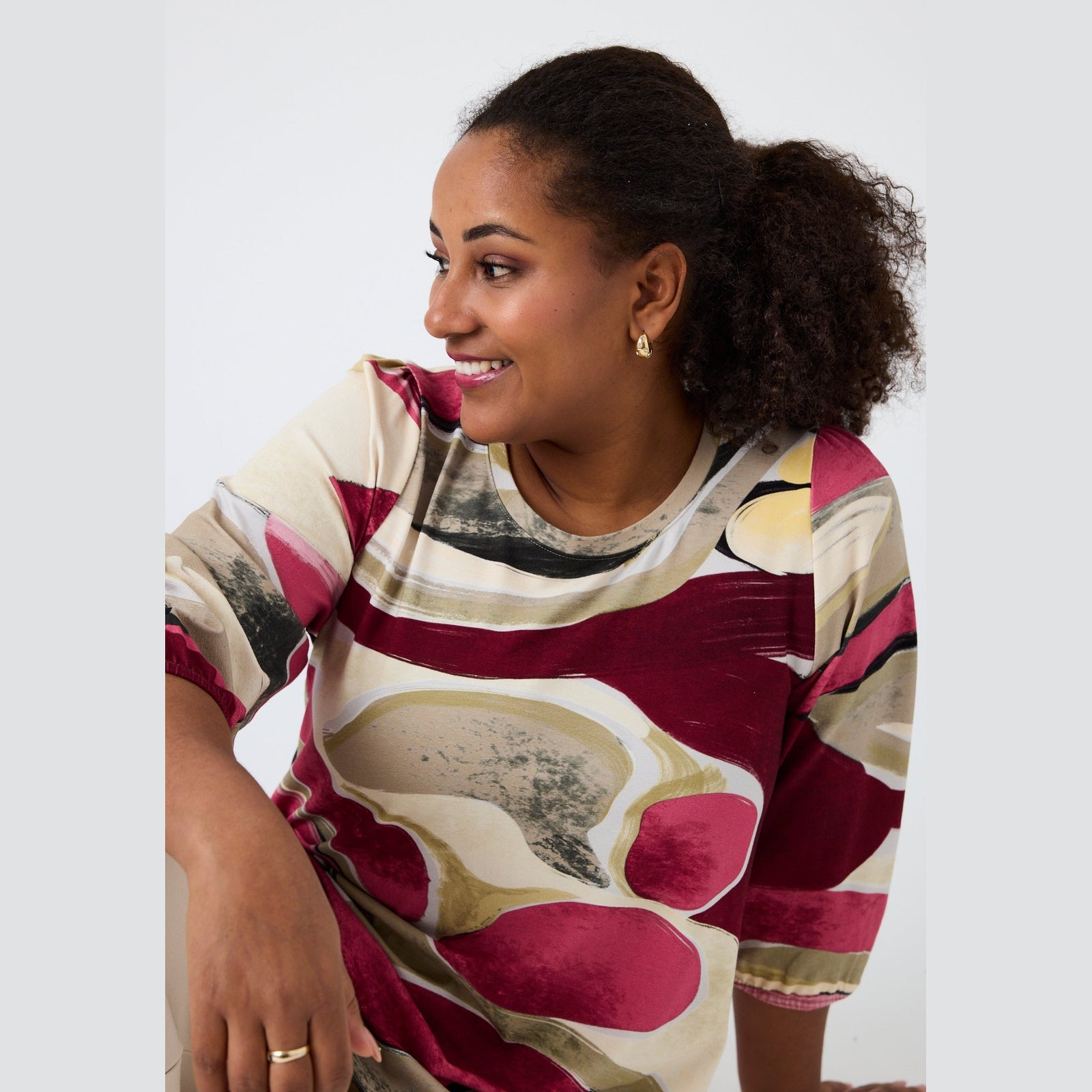 Pont Neuf PNDette Bluser 6620 Dark Pink