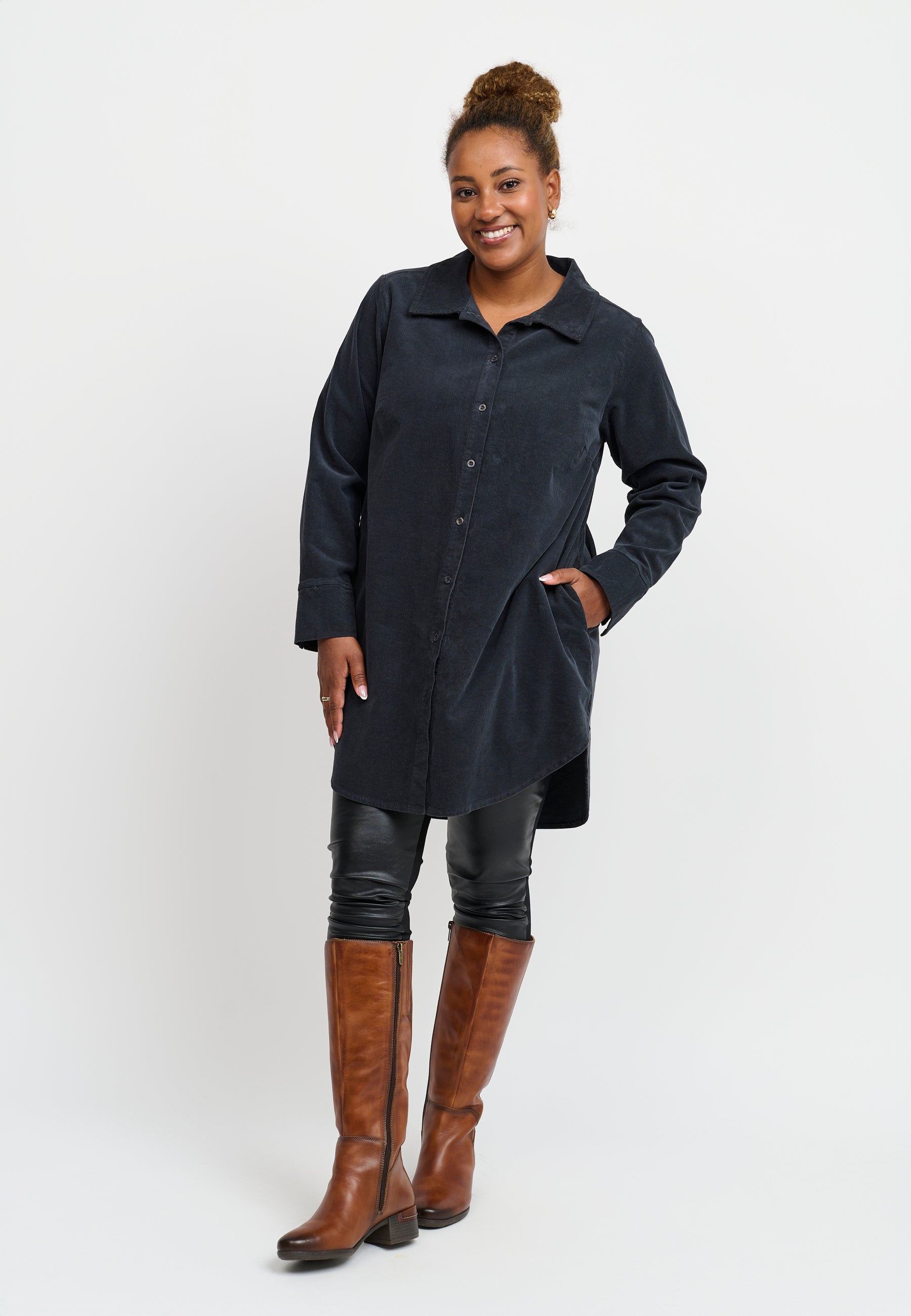 Pont Neuf PNDidda Skjortebluser 5999 NAVY BLUE