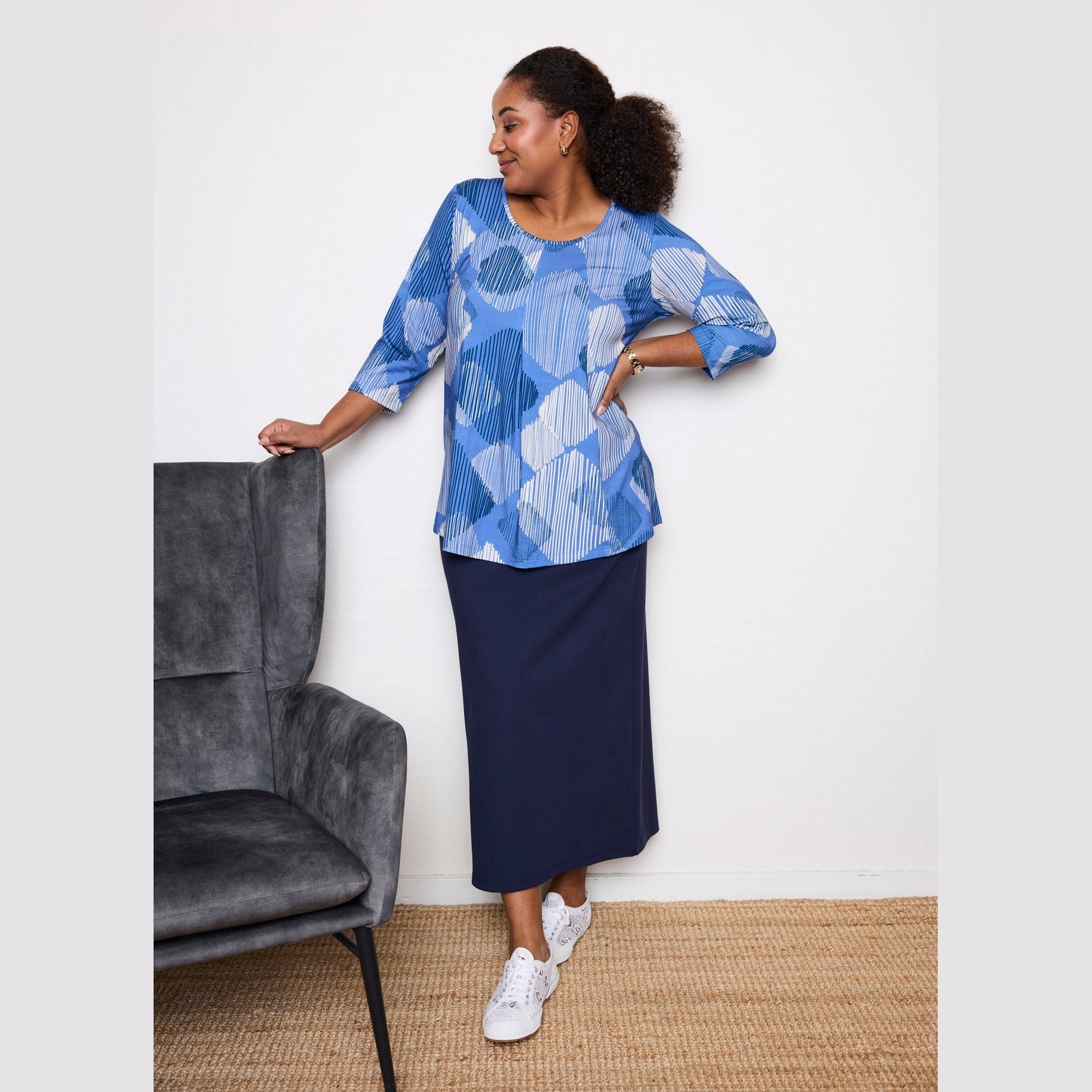 Pont Neuf PNDove Tunikaer 5275 Denim blue
