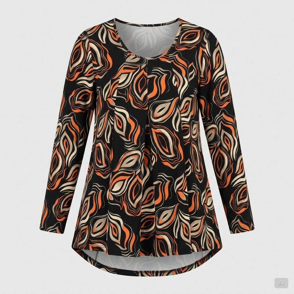 Pont Neuf PNElvira Bluser 8850 Burned orange