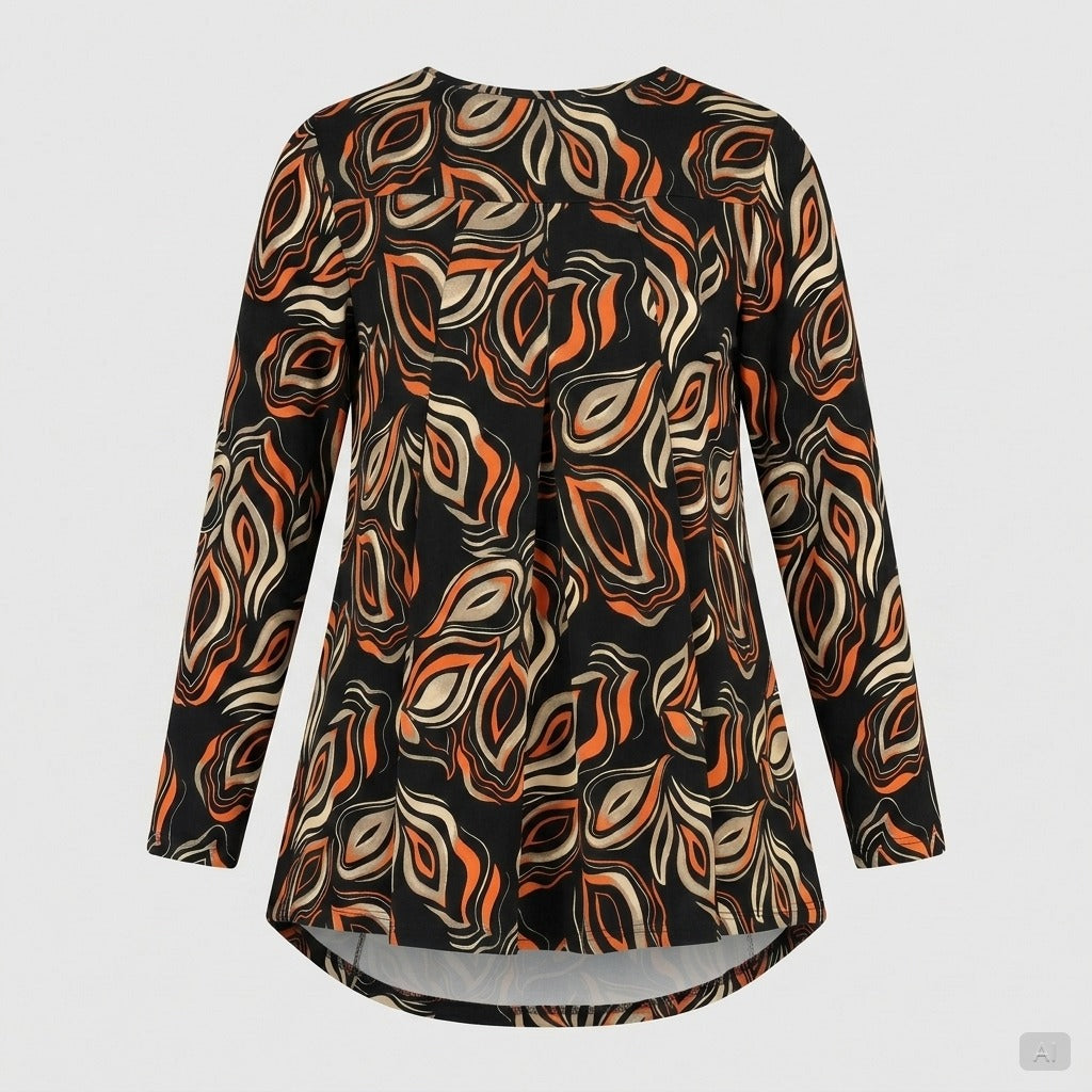 Pont Neuf PNElvira Bluser 8850 Burned orange