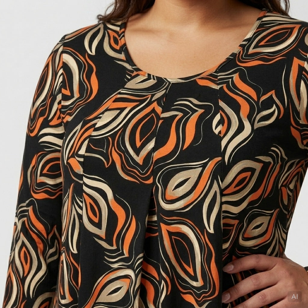 Pont Neuf PNElvira Bluser 8850 Burned orange