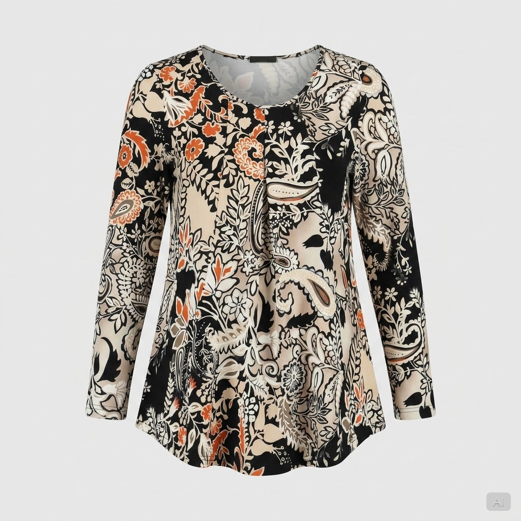 Pont Neuf PNElvira Bluser 8850 Burned orange