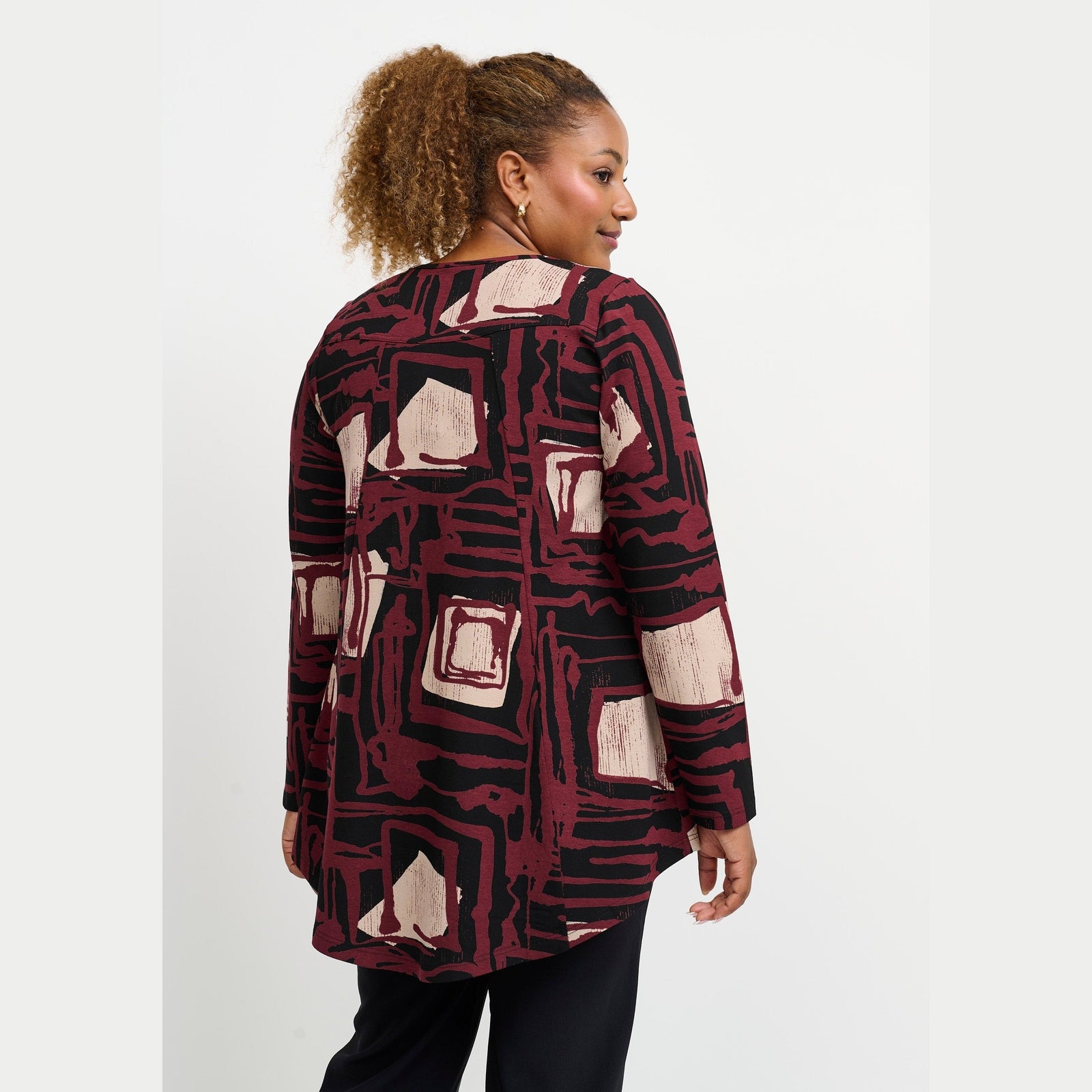 Pont Neuf PNElvira Toppe 2999 BORDEAUX RED