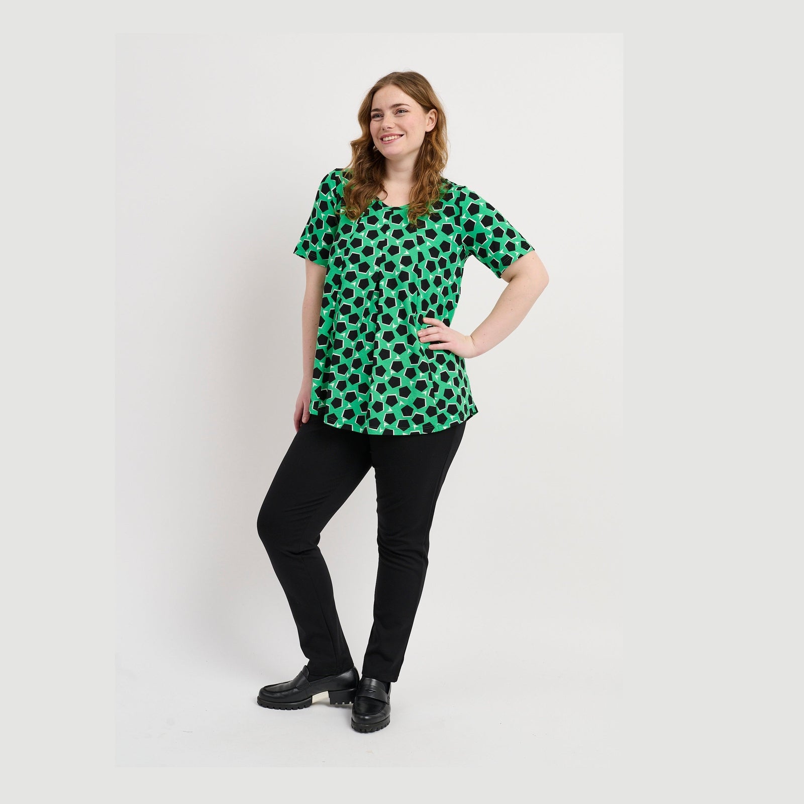 Pont Neuf PNElvira Sia Bluser 614 Fresh Green
