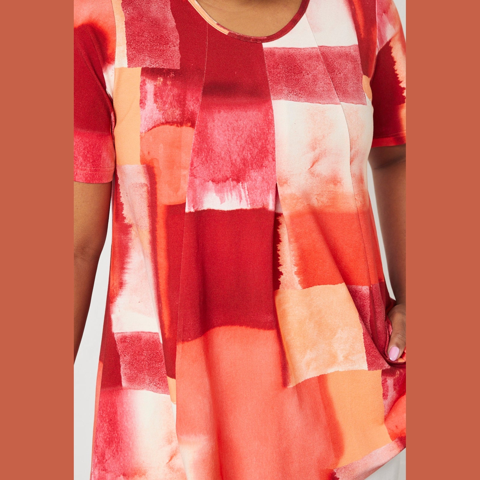 Pont Neuf PNElvira Sia T-Shirt 2451 Rose Red