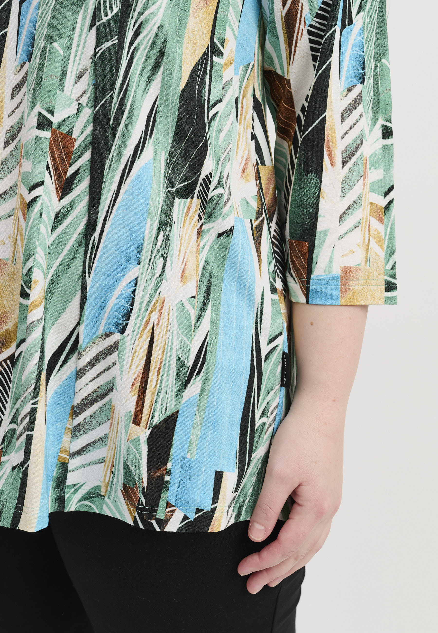 Pont Neuf PNElvira Tea Bluser 085 Light Aqua