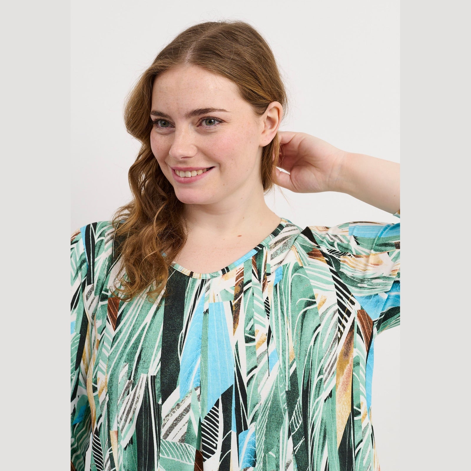 Pont Neuf PNElvira Tea Bluser 085 Light Aqua