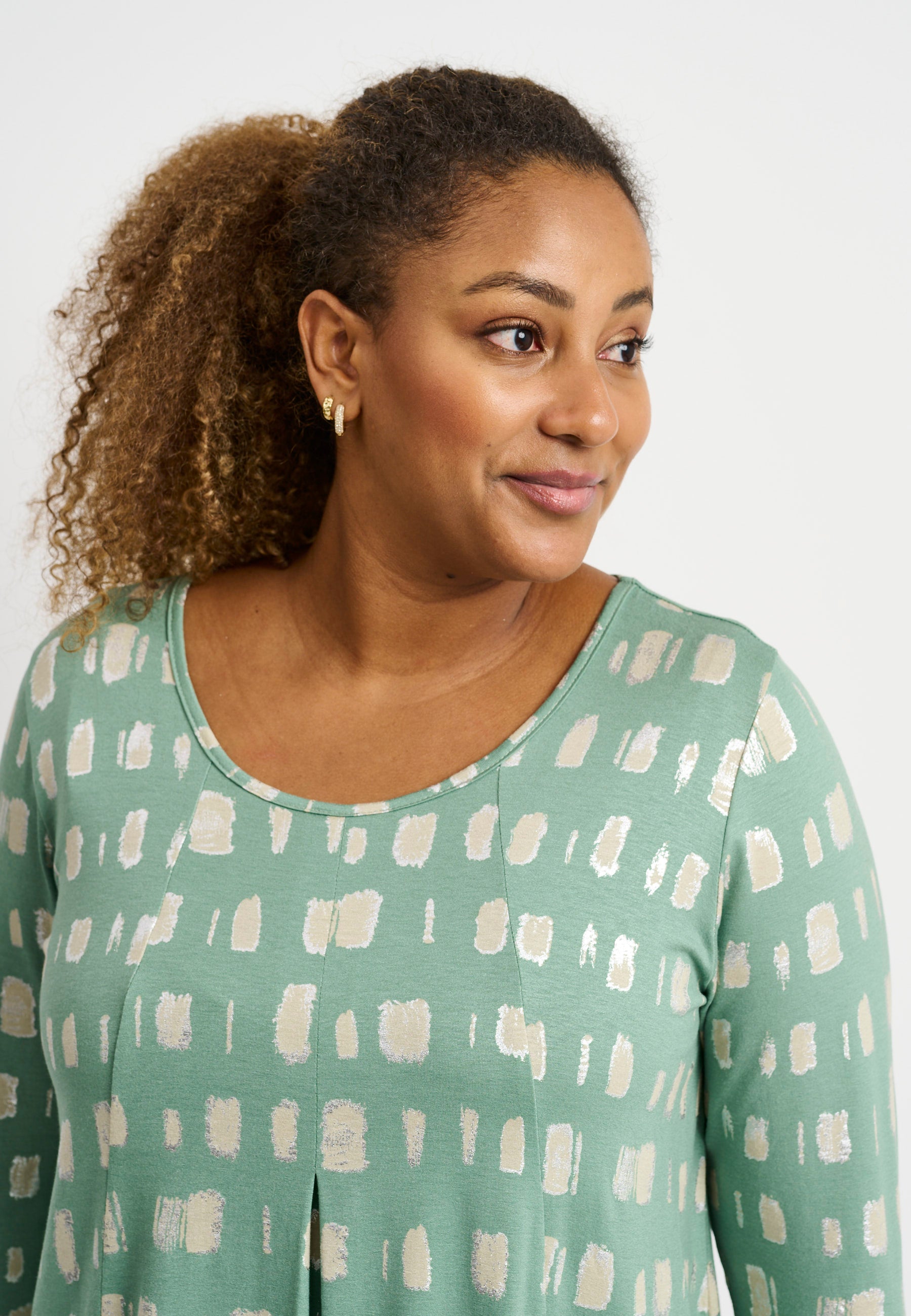 Pont Neuf PNElvira Tea Toppe 3506 Khaki Green