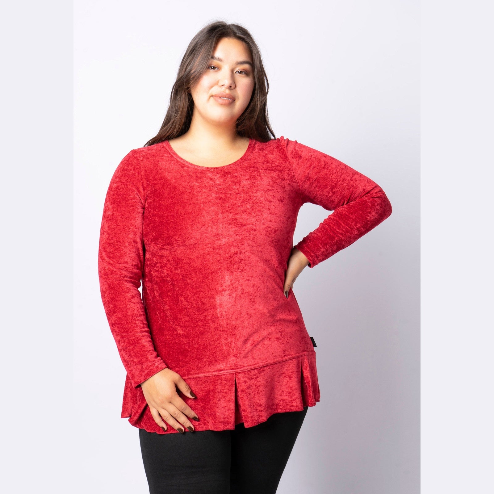 Pont Neuf PNElza Bluser 354 Warm Red