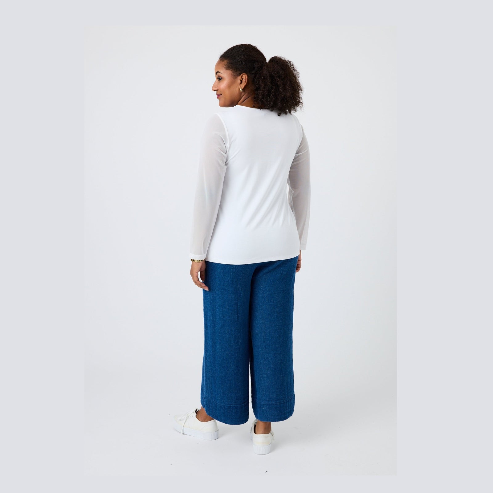 Pont Neuf PNEnna Bluser 101 White