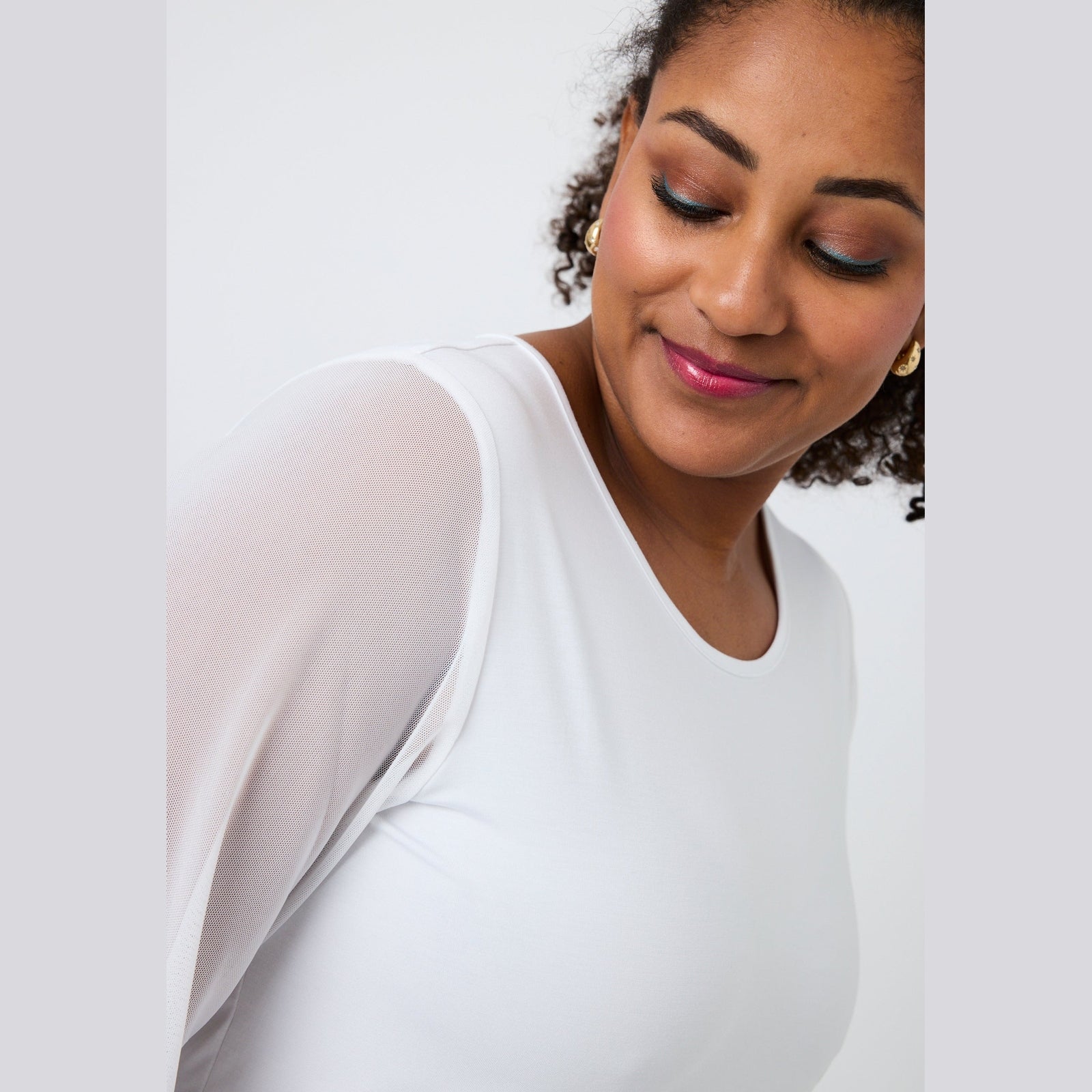 Pont Neuf PNEnna Bluser 101 White