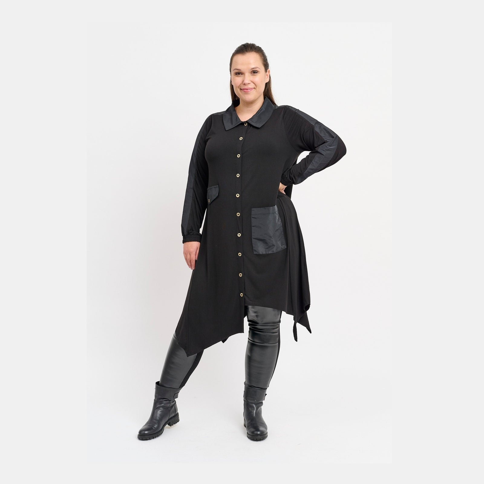 Pont Neuf PNEra Skjortebluser 9999 BLACK