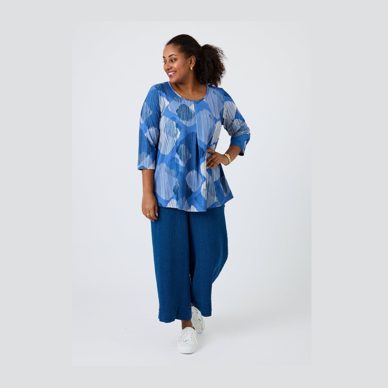 Pont Neuf PNErica Bluser 5275 Denim blue