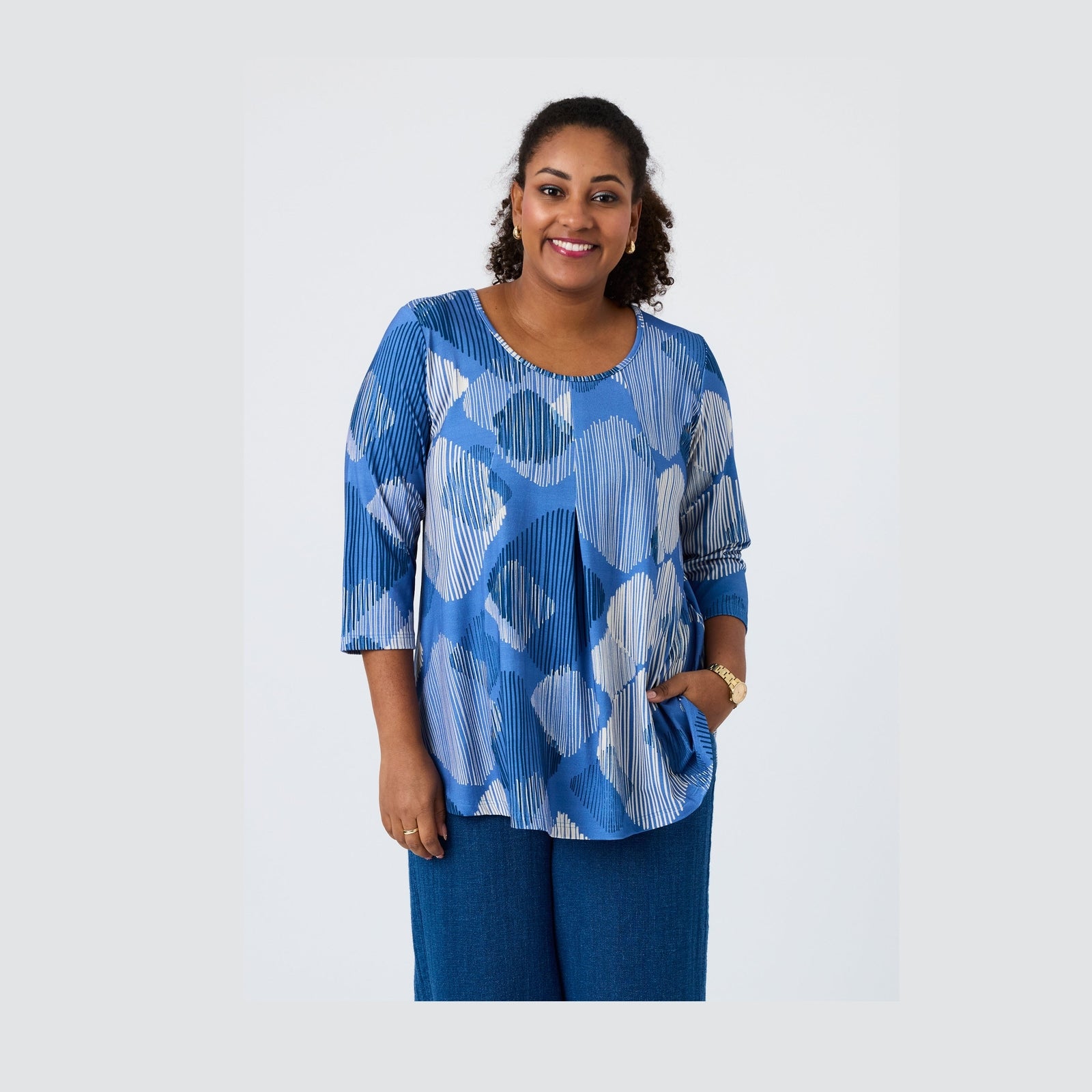 Pont Neuf PNErica Bluser 5275 Denim blue