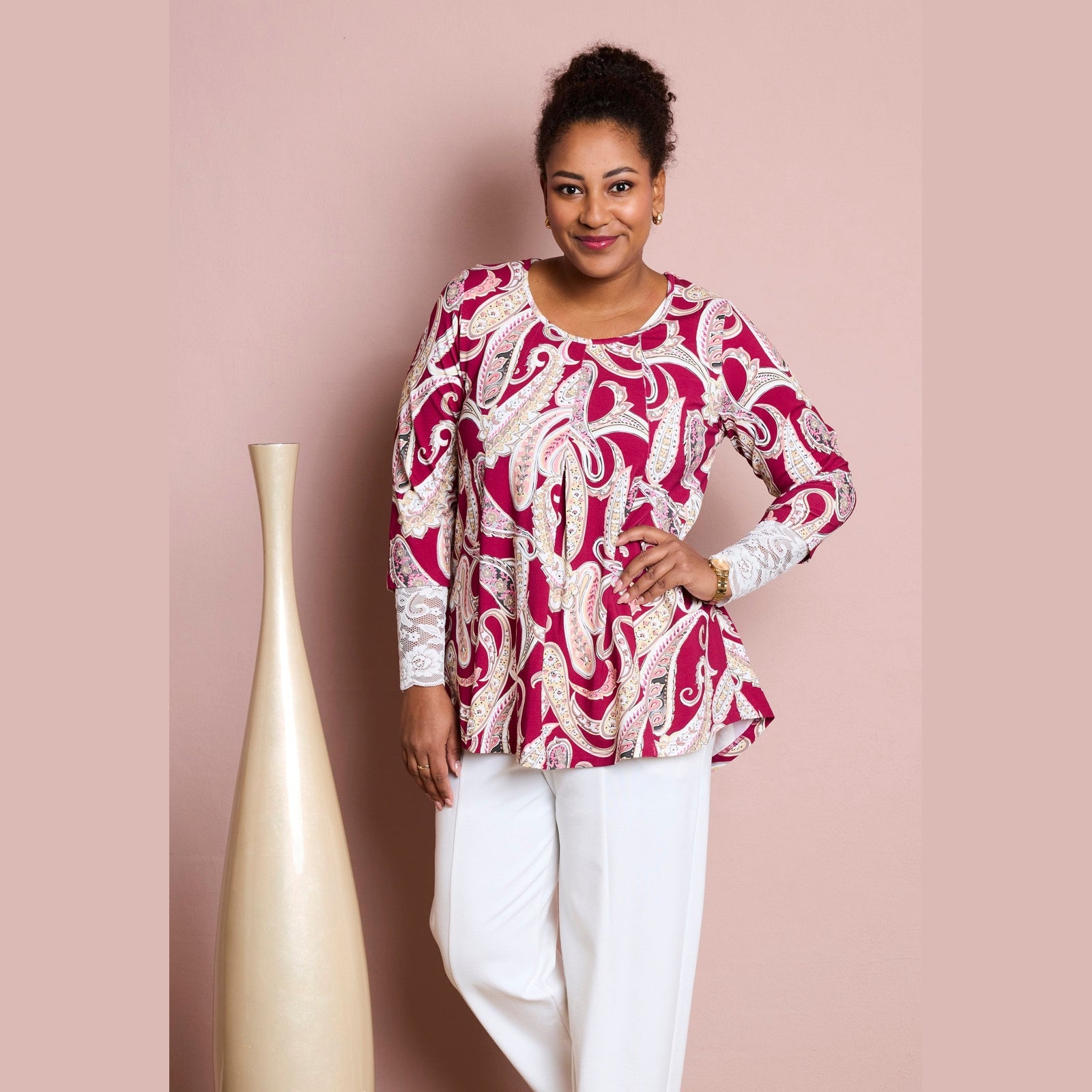Pont Neuf PNErica Bluser 6620 Dark Pink