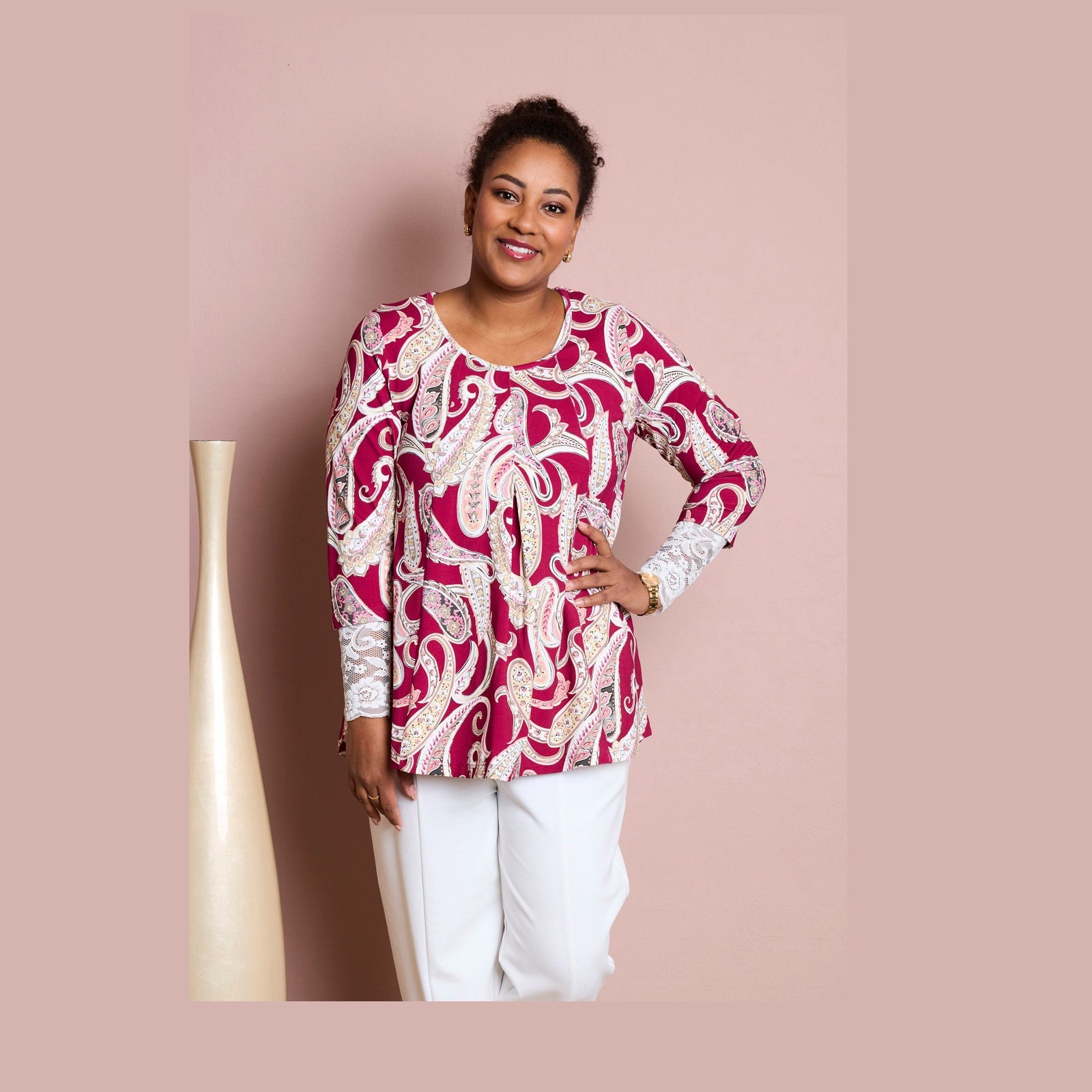 Pont Neuf PNErica Bluser 6620 Dark Pink