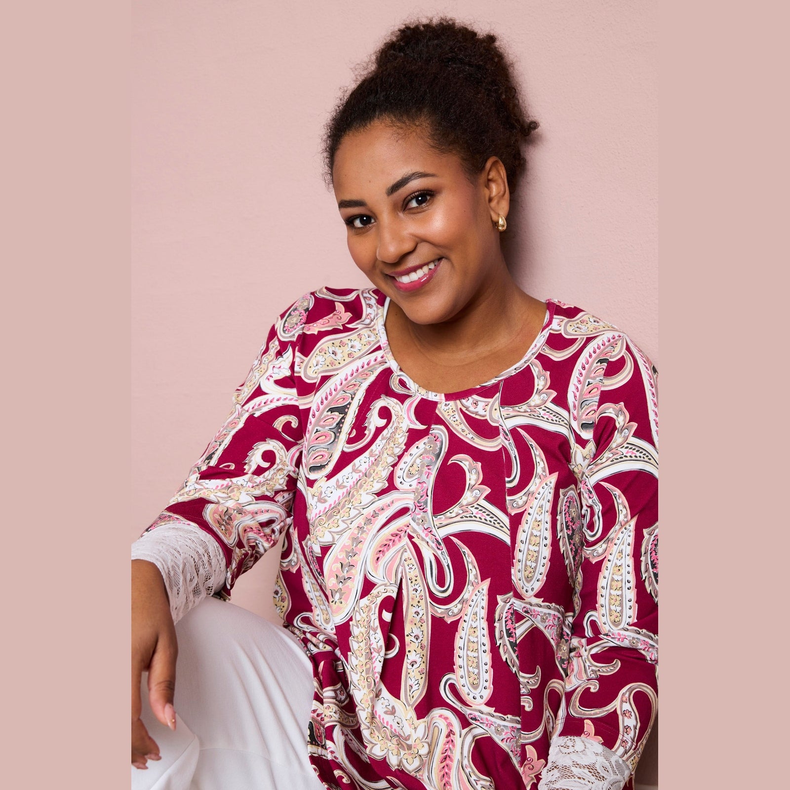 Pont Neuf PNErica Bluser 6620 Dark Pink
