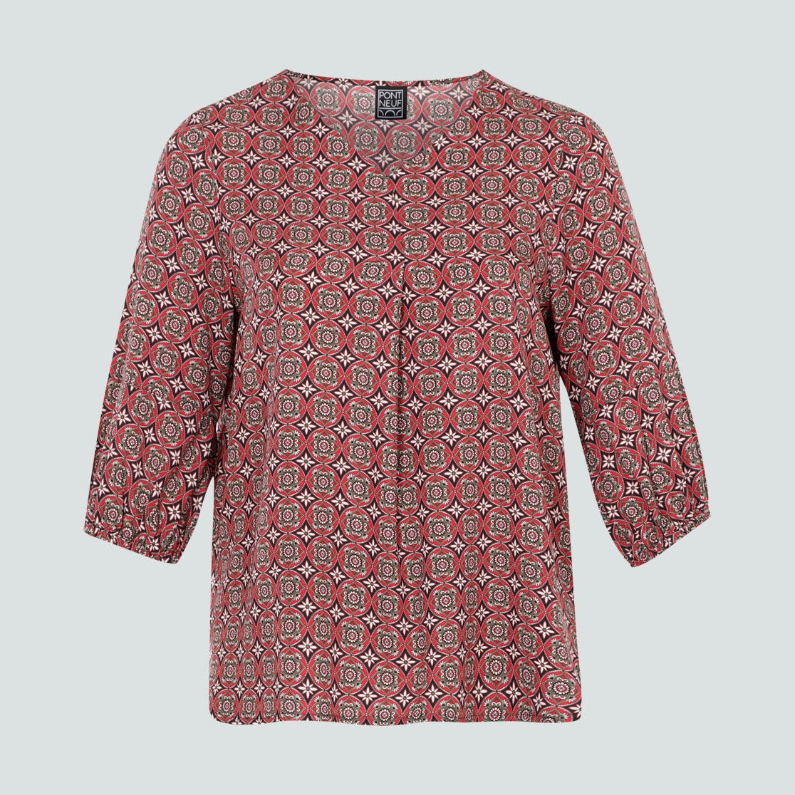 Pont Neuf PNEvelie Bluser 354 Warm Red