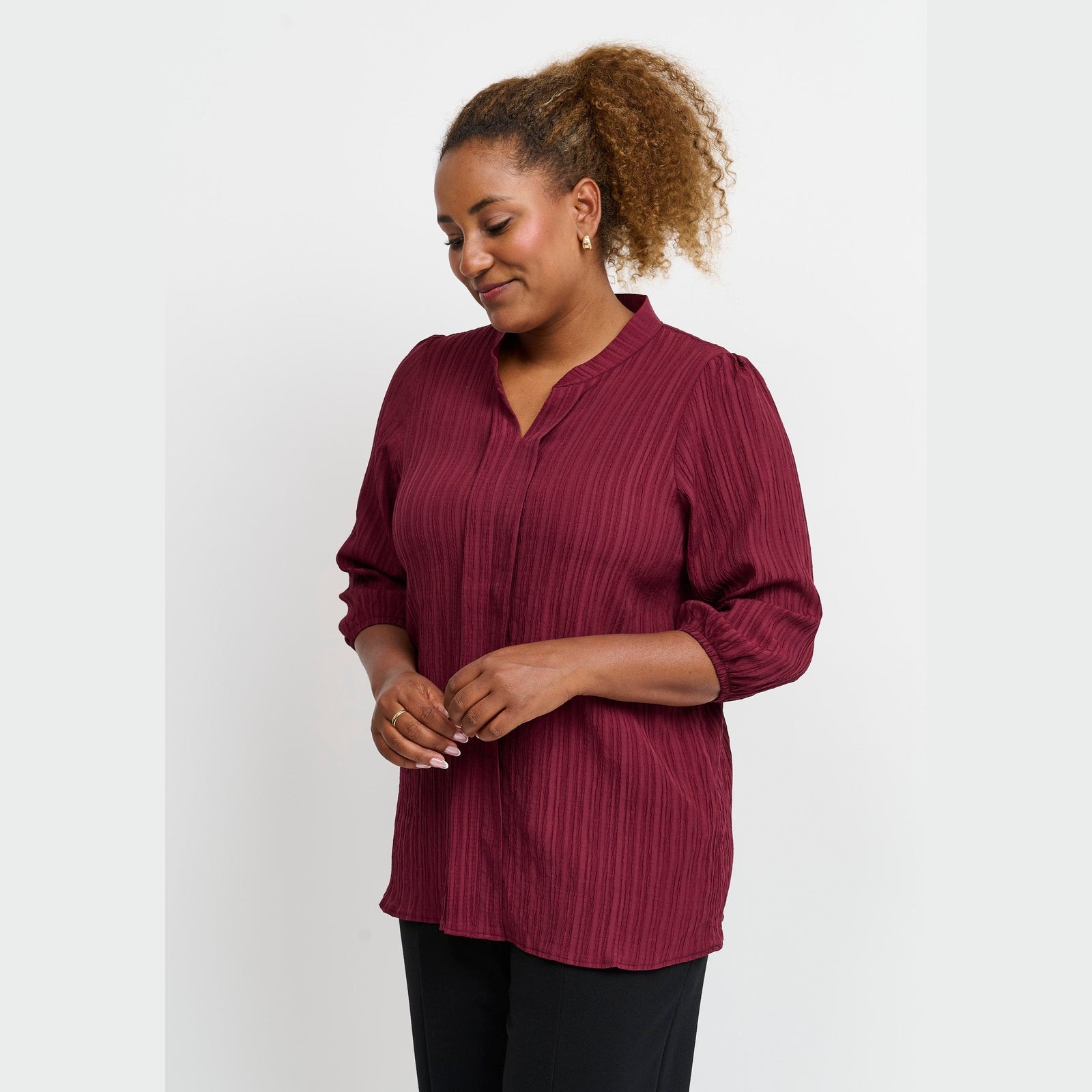 Pont Neuf PNFaldine Bluser 2999 BORDEAUX RED