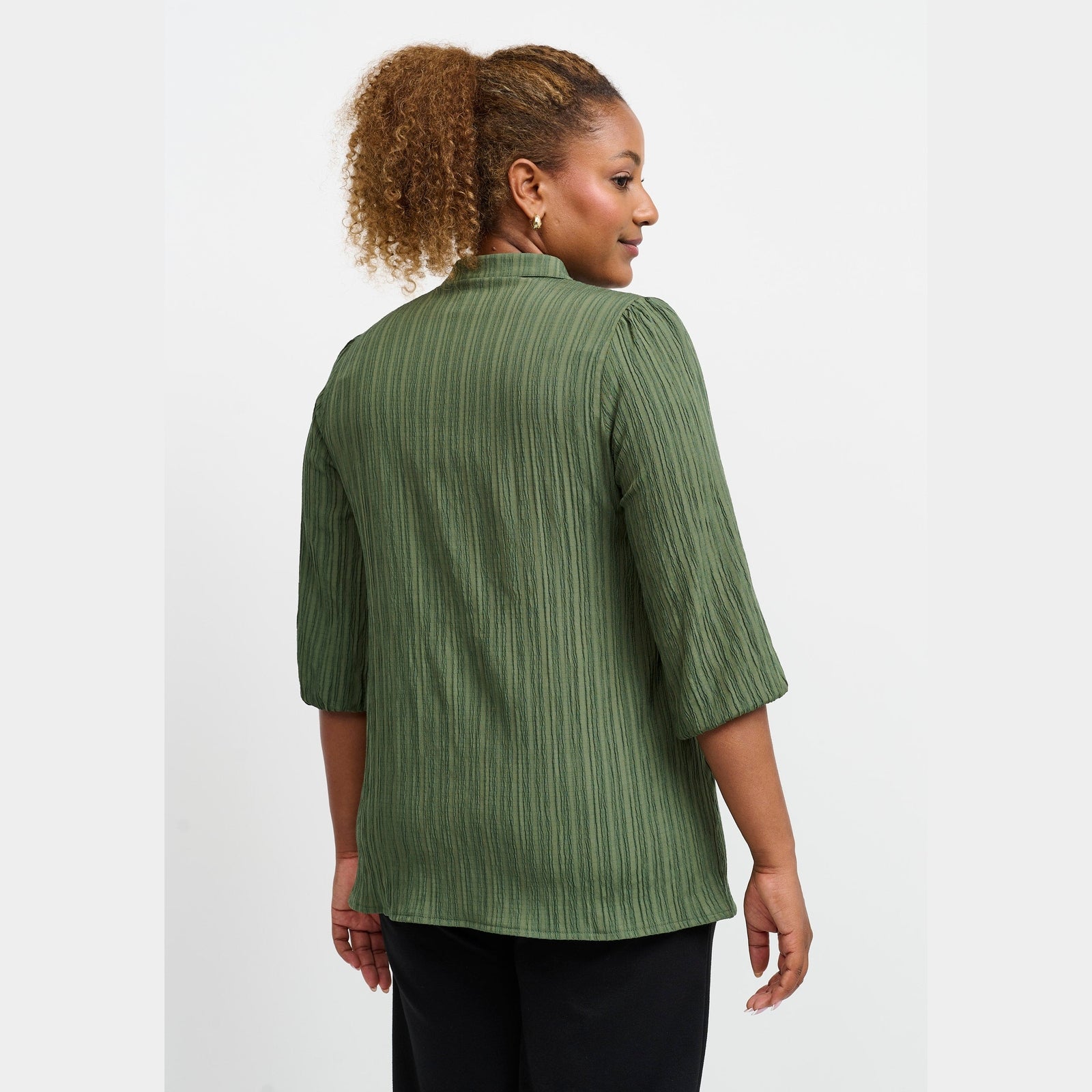 Pont Neuf PNFaldine Bluser 3620 Forest Green
