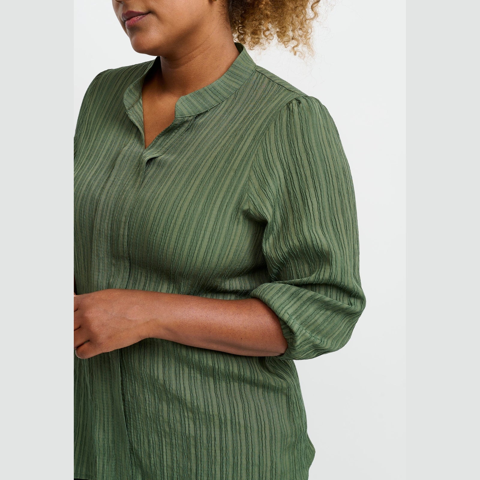 Pont Neuf PNFaldine Bluser 3620 Forest Green